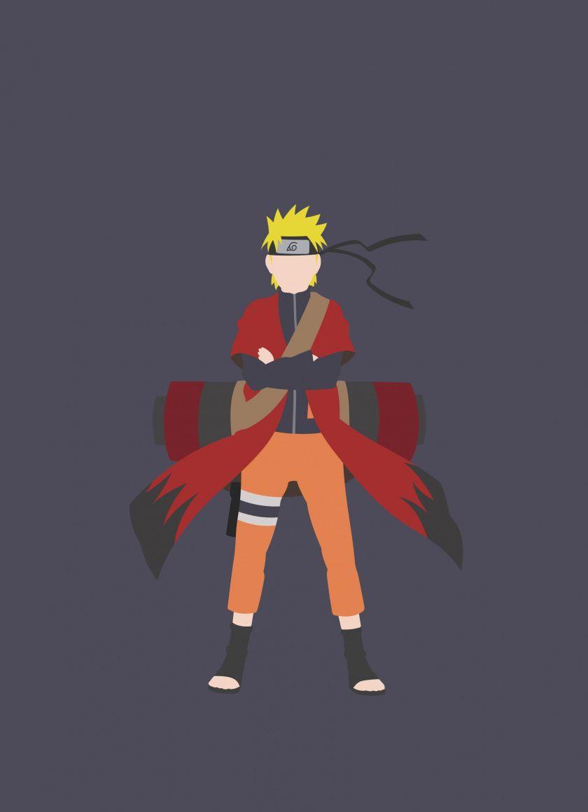840x1160 Download Minimal, anime, Naruto Uzumaki wallpaper, 840x iPhone iPhone 4S, iPod touch