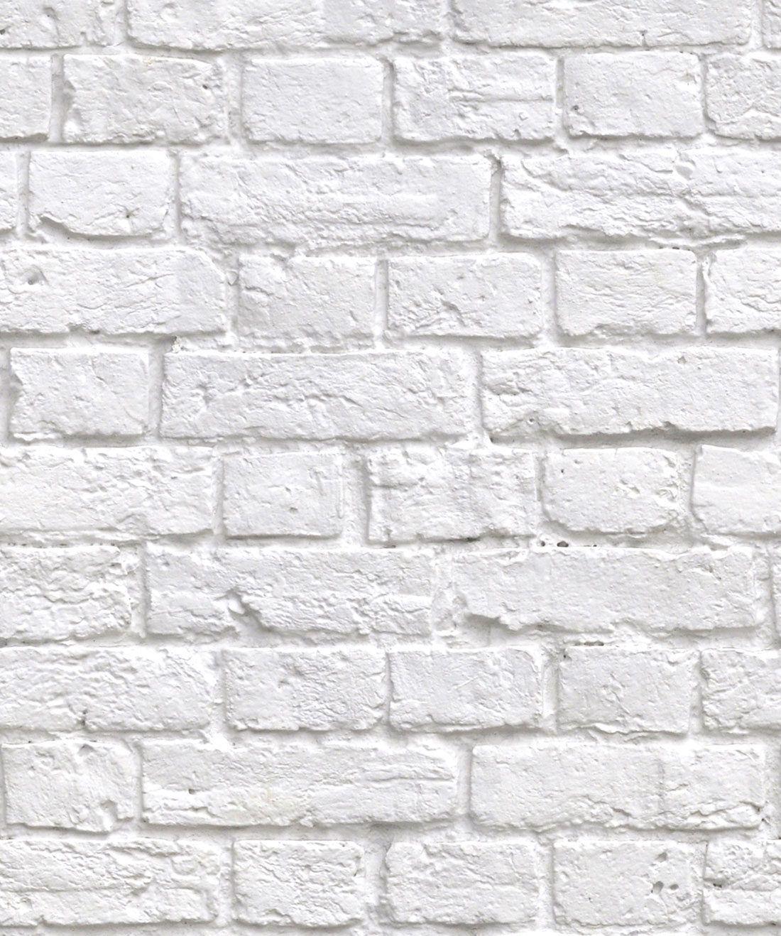1100x1318 Soft White Bricks Wallpaper, Realistic Accurate Bricks