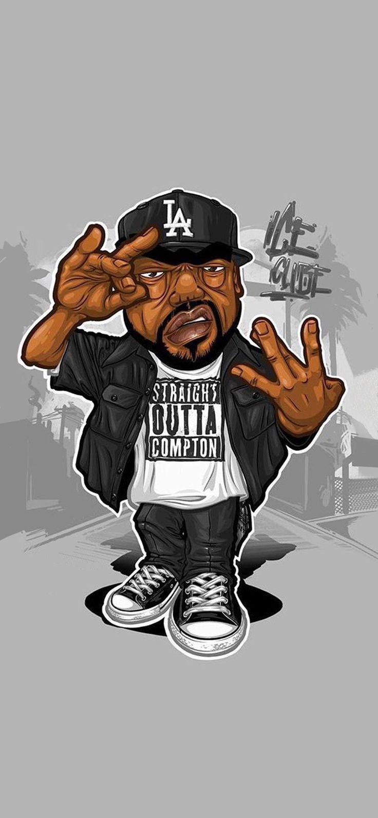 736x1593 Ice Cube Art, Cropped, Chopped And Edited For The iPhone Xs Max