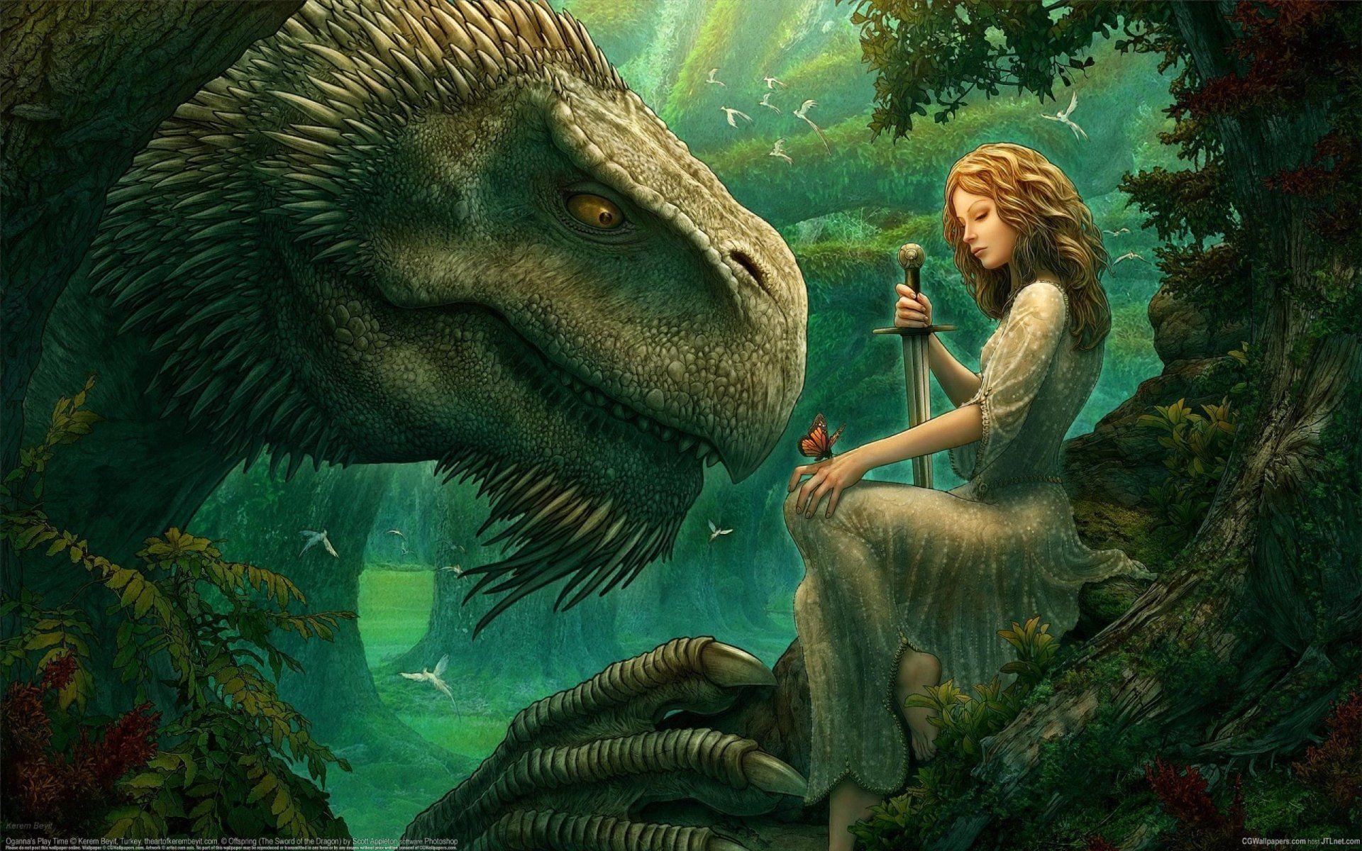 1920x1200 Dragon Tales Wallpaper. Fairy Tales