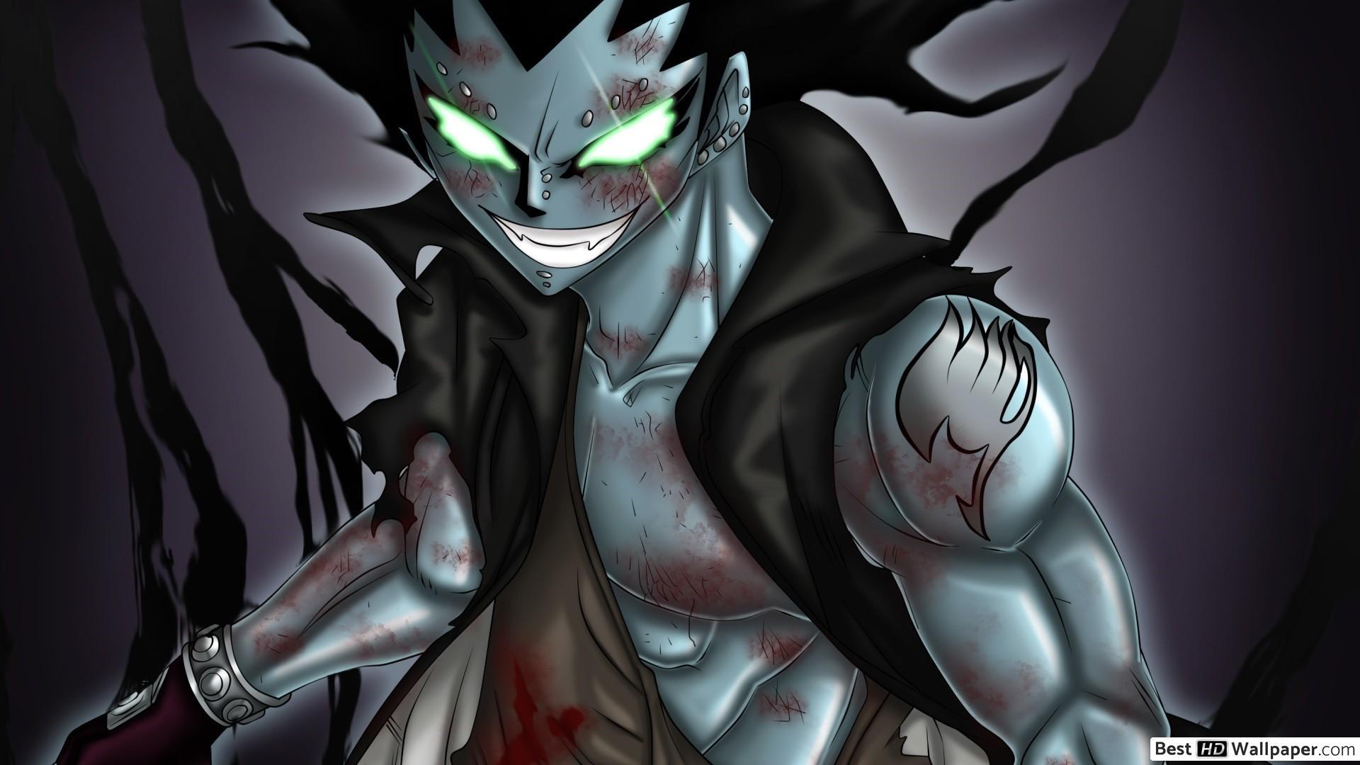1920x1080 Fairy Tail, Gajeel shadow iron dragon HD wallpaper download