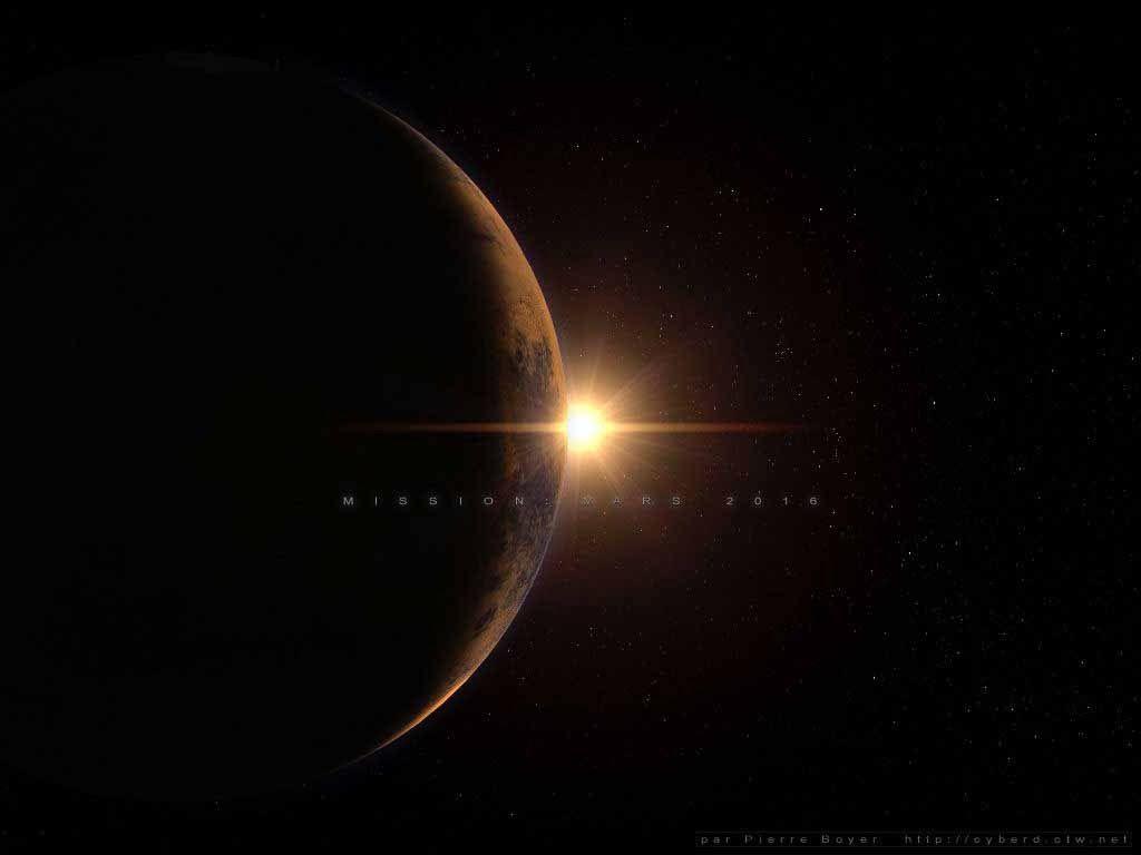 1024x768 Mars Wallpaper for Laptop