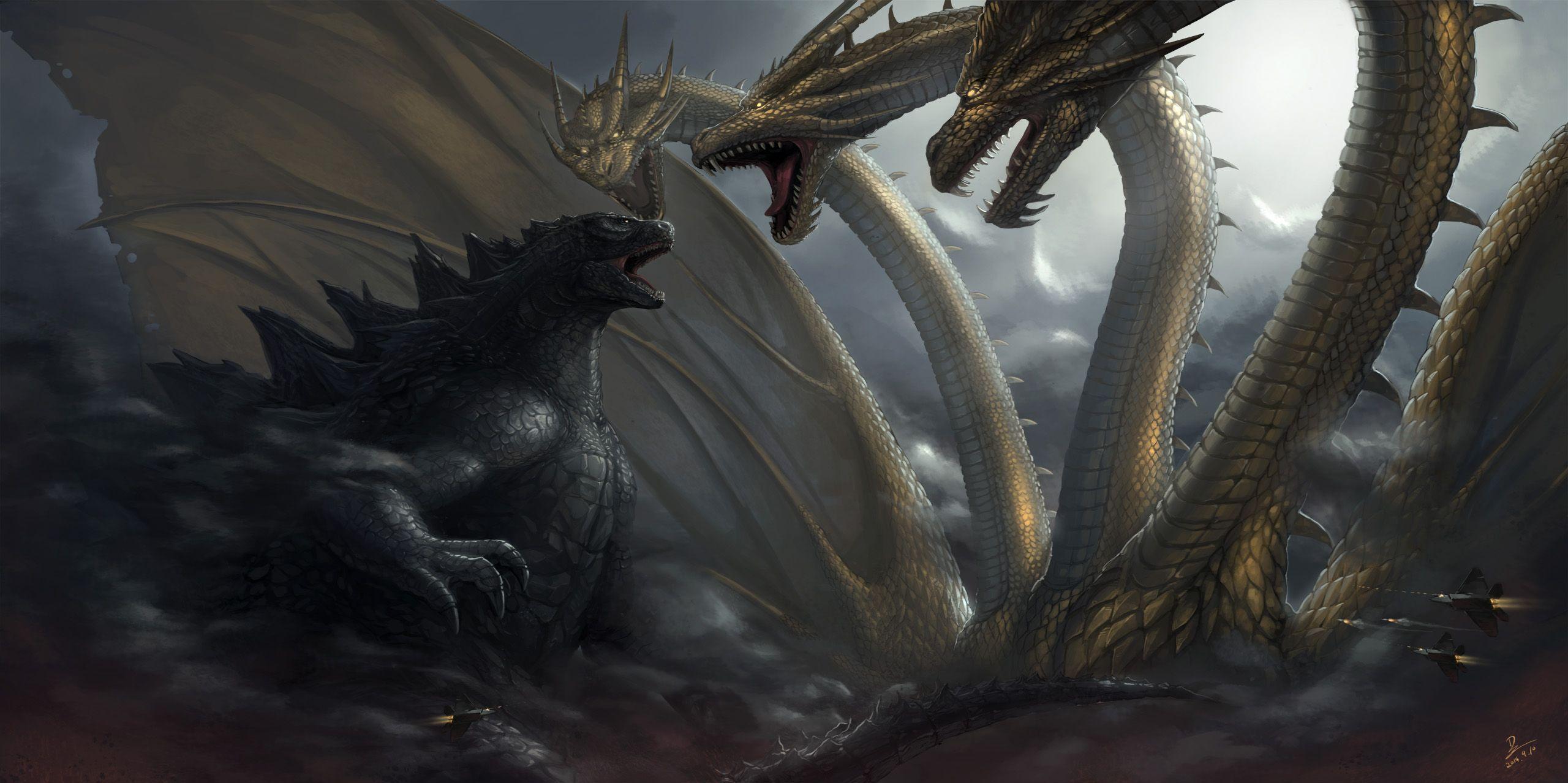 2560x1279 Godzilla