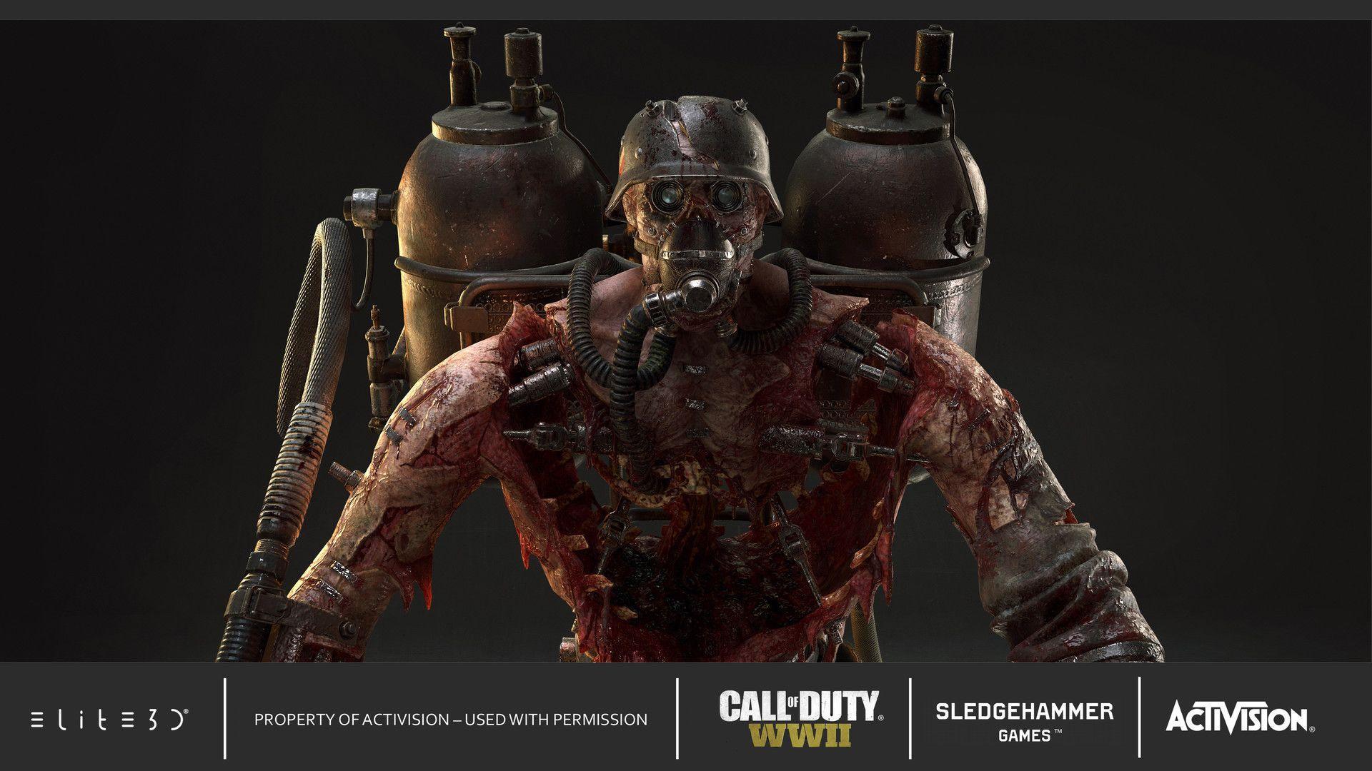 1920x1080 Call of Duty WWII: Brenner, Jose Cifuentes