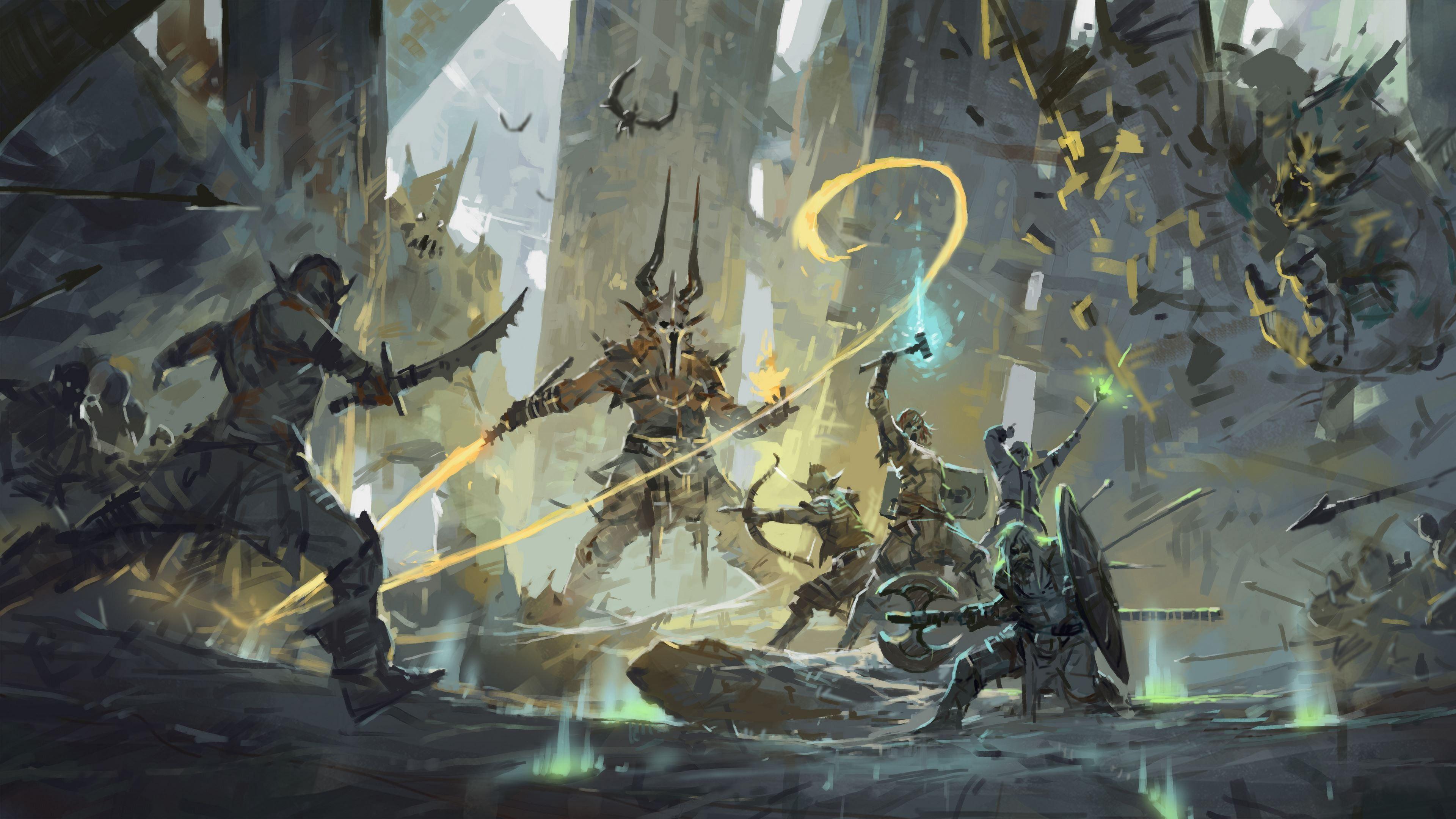 3840x2160 Final Battle HD Wallpaper