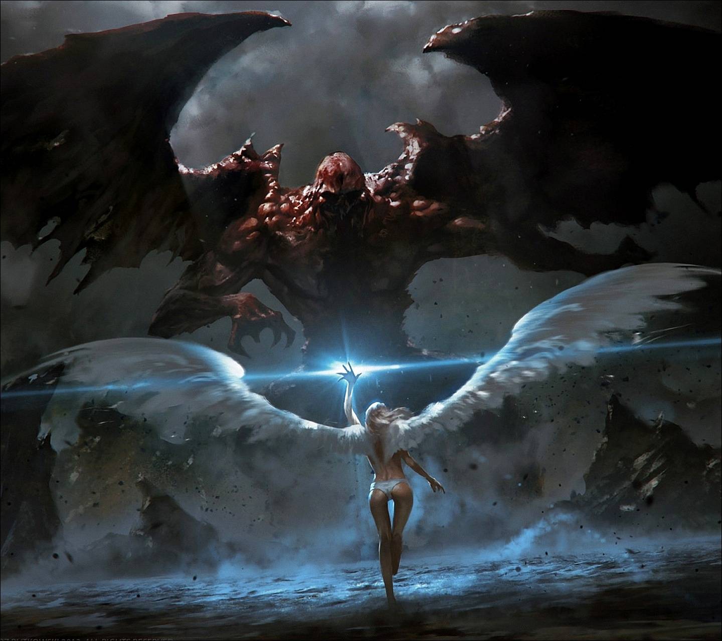 1440x1280 Final Battle wallpaper