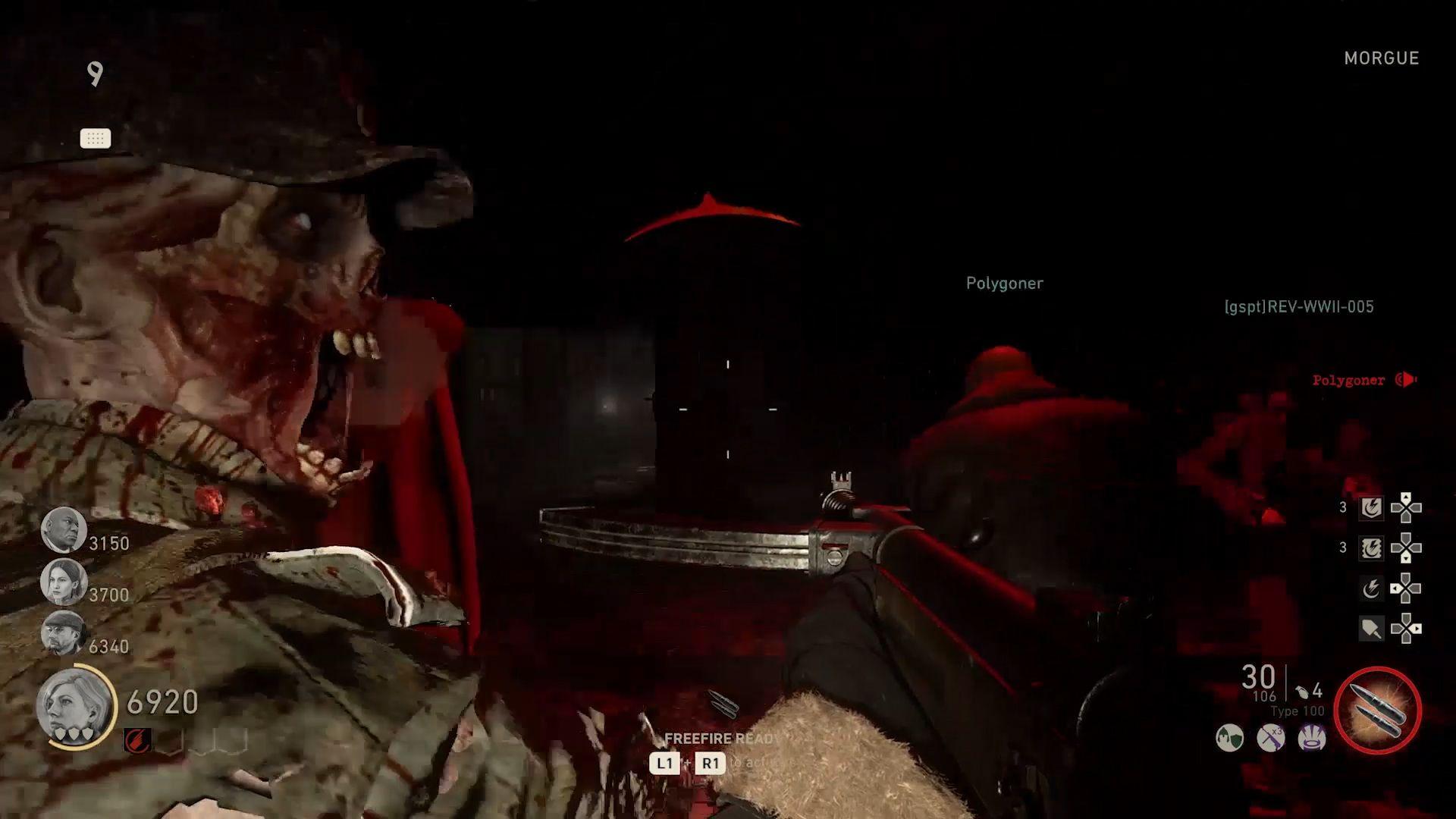 1920x1080 Call Of Duty Ww2 Zombies Wallpaper