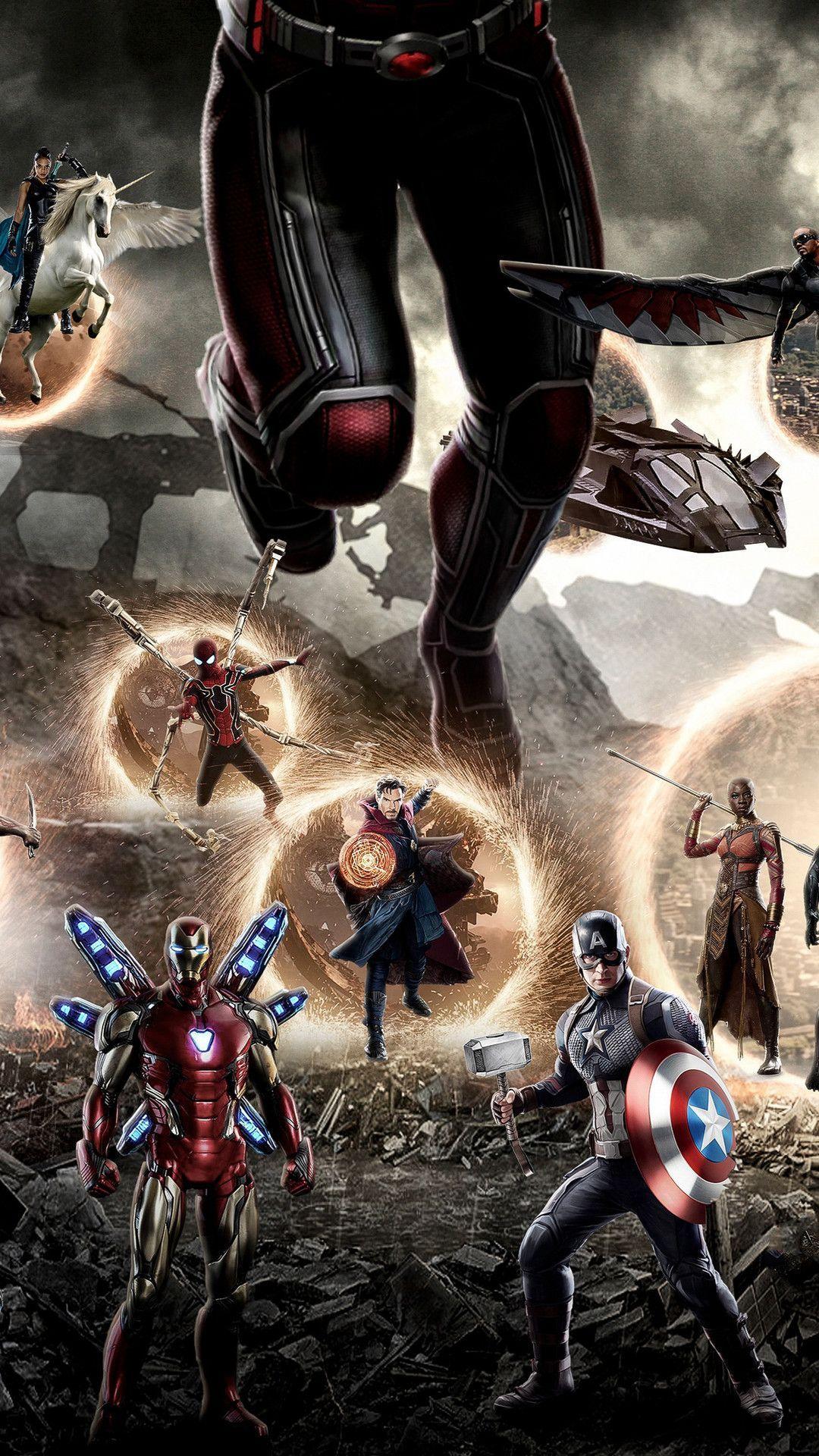1080x1920 Avengers Endgame Final Battle 4k Mobile Wallpaper iPhone, Android