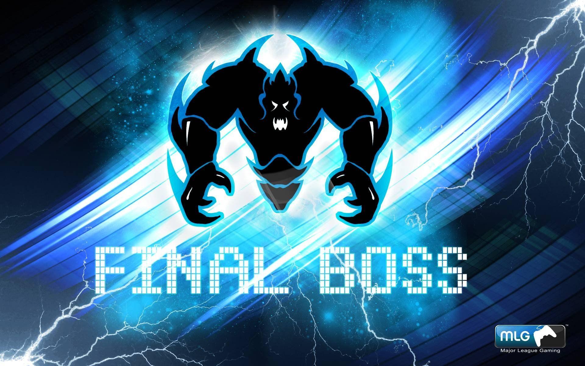 1920x1200 Final Boss Halo Logo