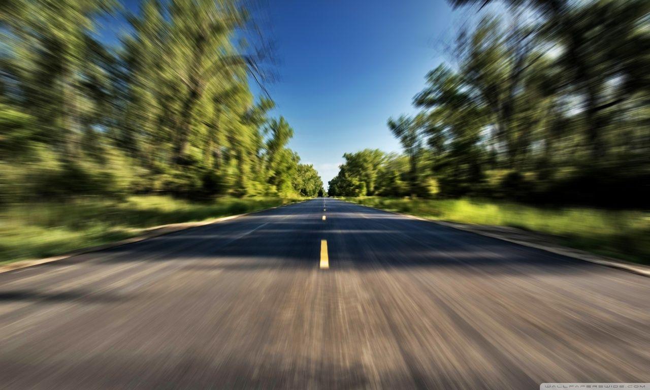 1280x768 High Speed On The Road Ultra HD Desktop Background Wallpaper