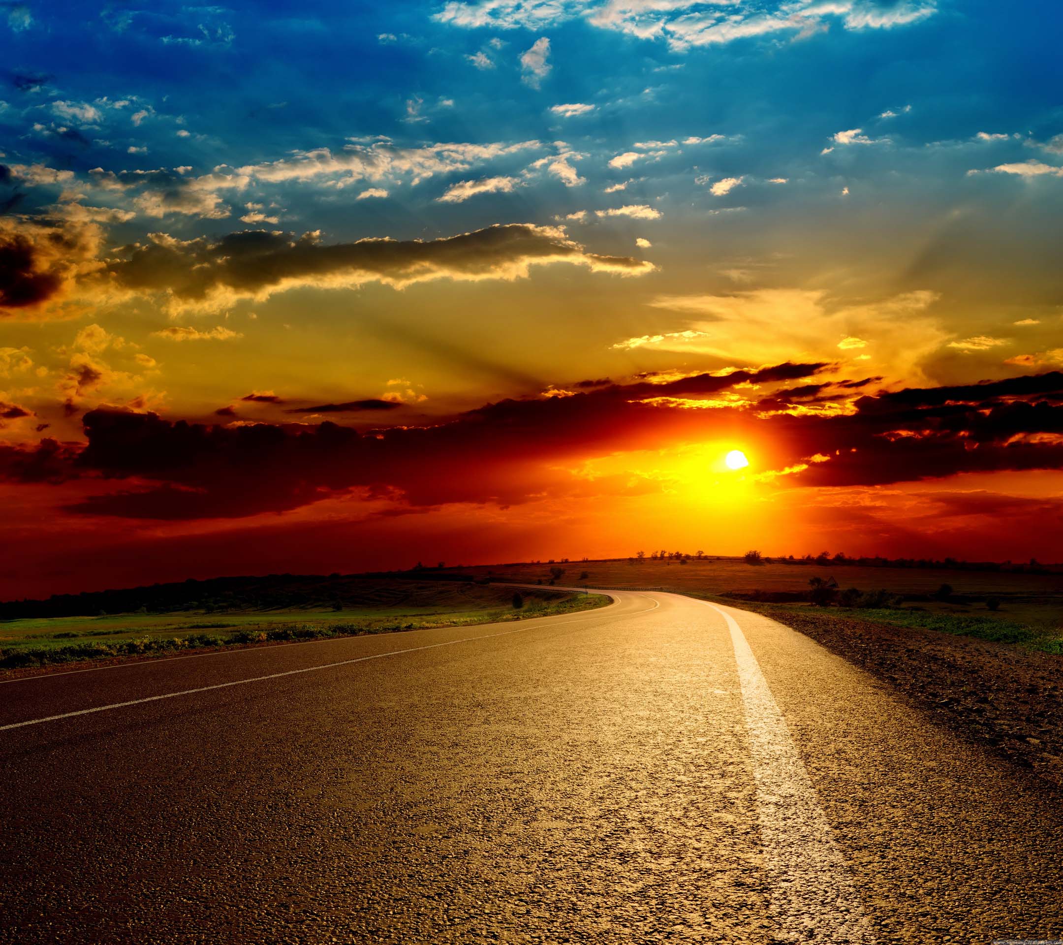 Sunset Road Wallpapers - Top Free Sunset Road Backgrounds - WallpaperAccess