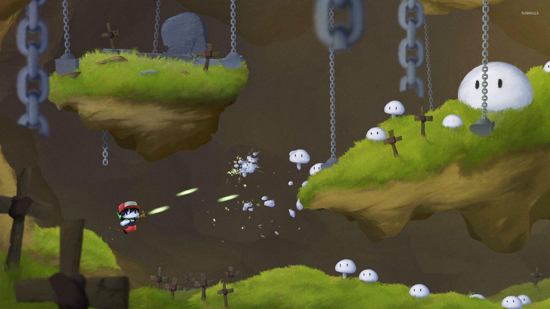 1920x1080 Cave Story fight wallpaper wallpaper