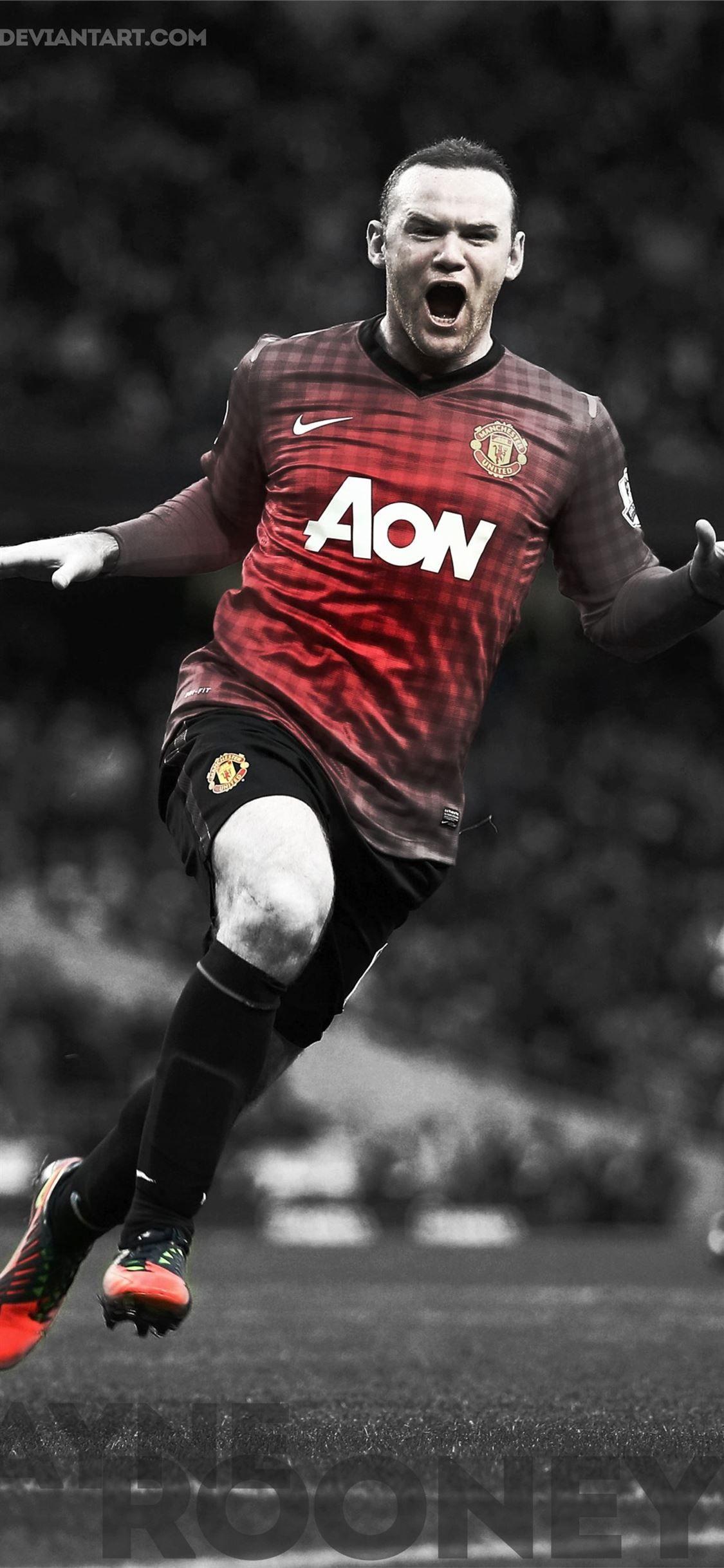 1125x2436 Wayne Rooney iPhone 11 Wallpaper Free Download