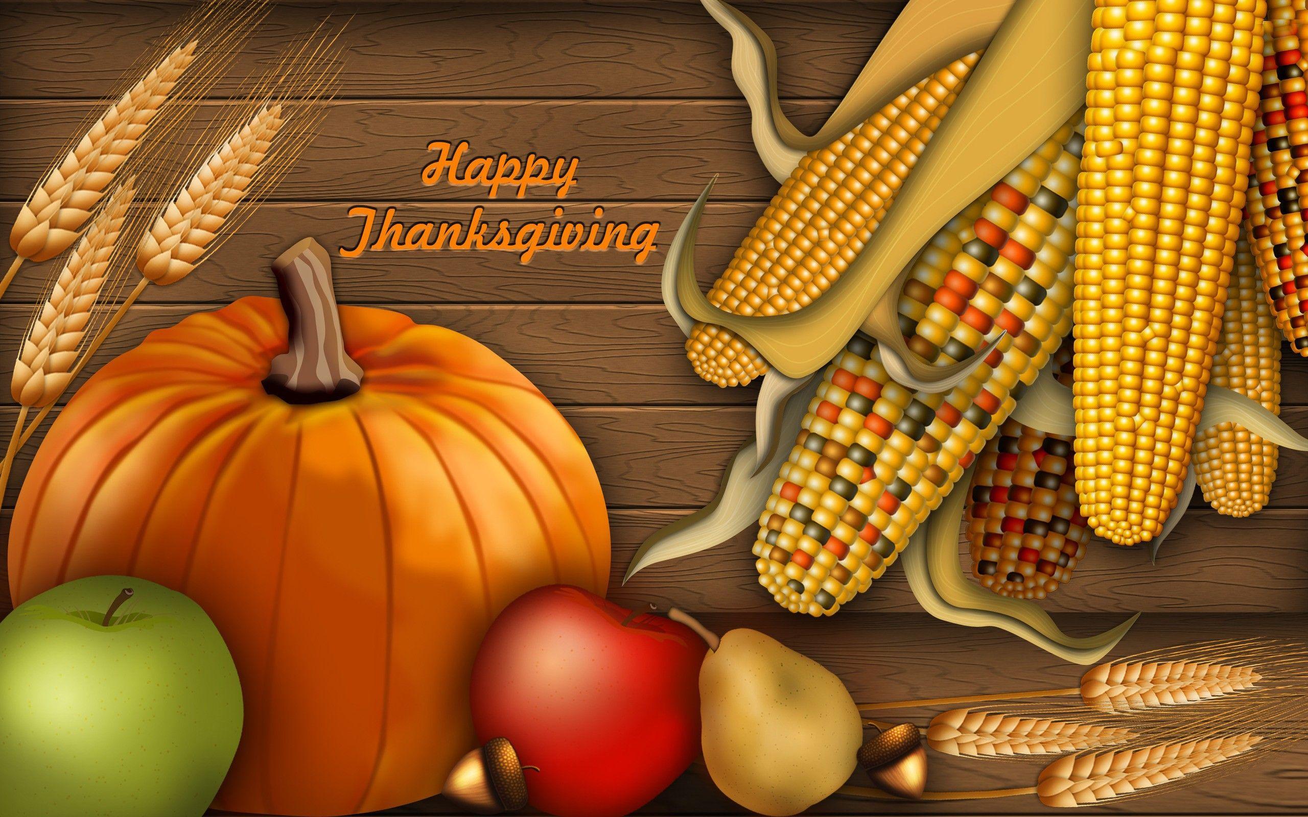 2560x1600 Thanksgiving Wallpaper HD Free Download