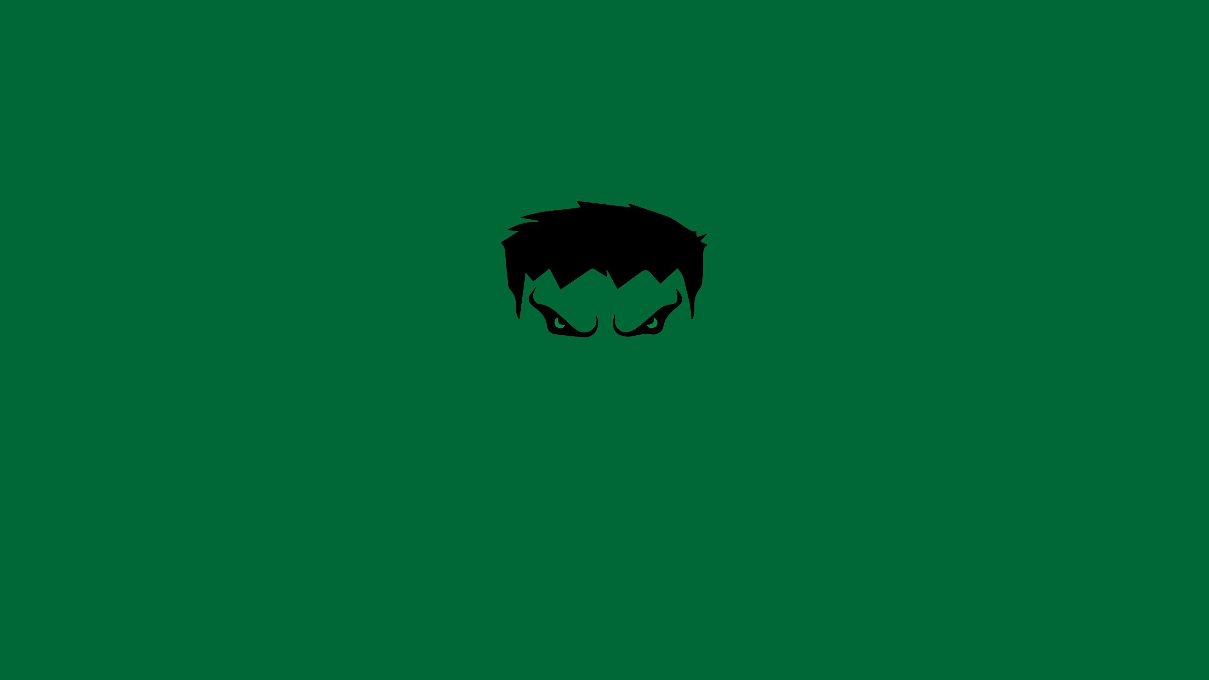 3840x2160 Hulk Minimal Wallpaper