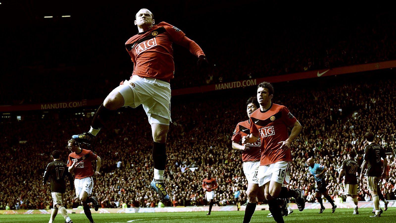 1600x900 Wallpaper: Wayne Rooney ManUn Wallpaper
