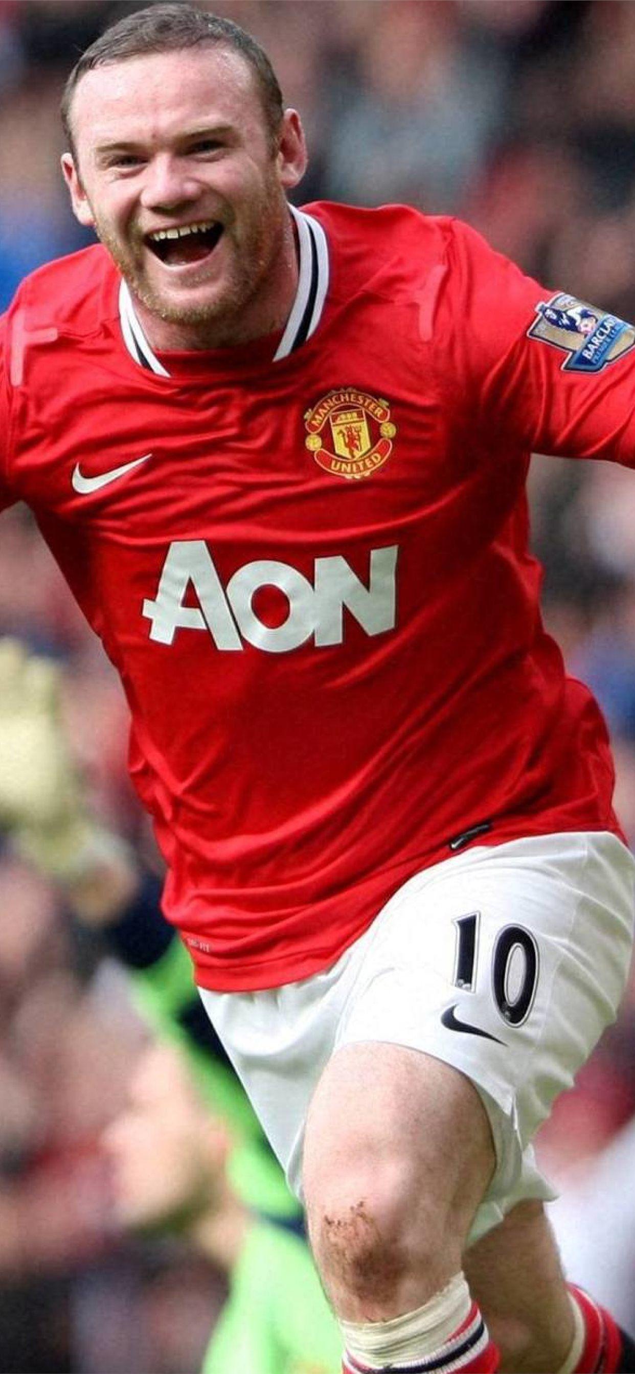 1242x2688 wayne rooney manchester united footballer iPhone 11 Wallpaper