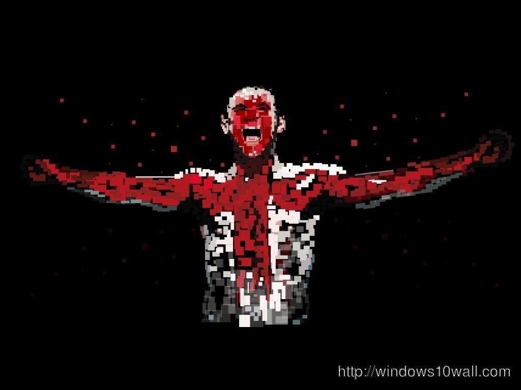 1024x768 Wayne Rooney HD Background Wallpaper .