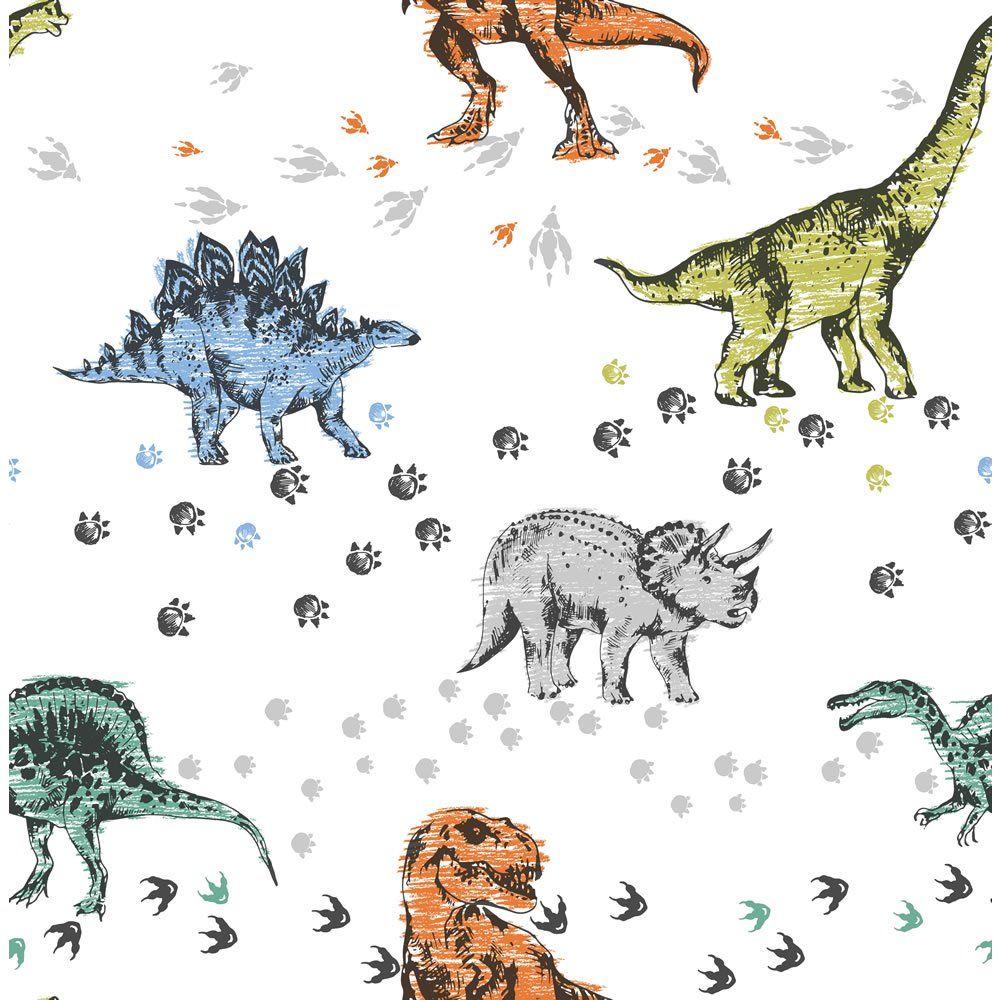 1000x1000 Wilko Wallpaper Dinosaurs