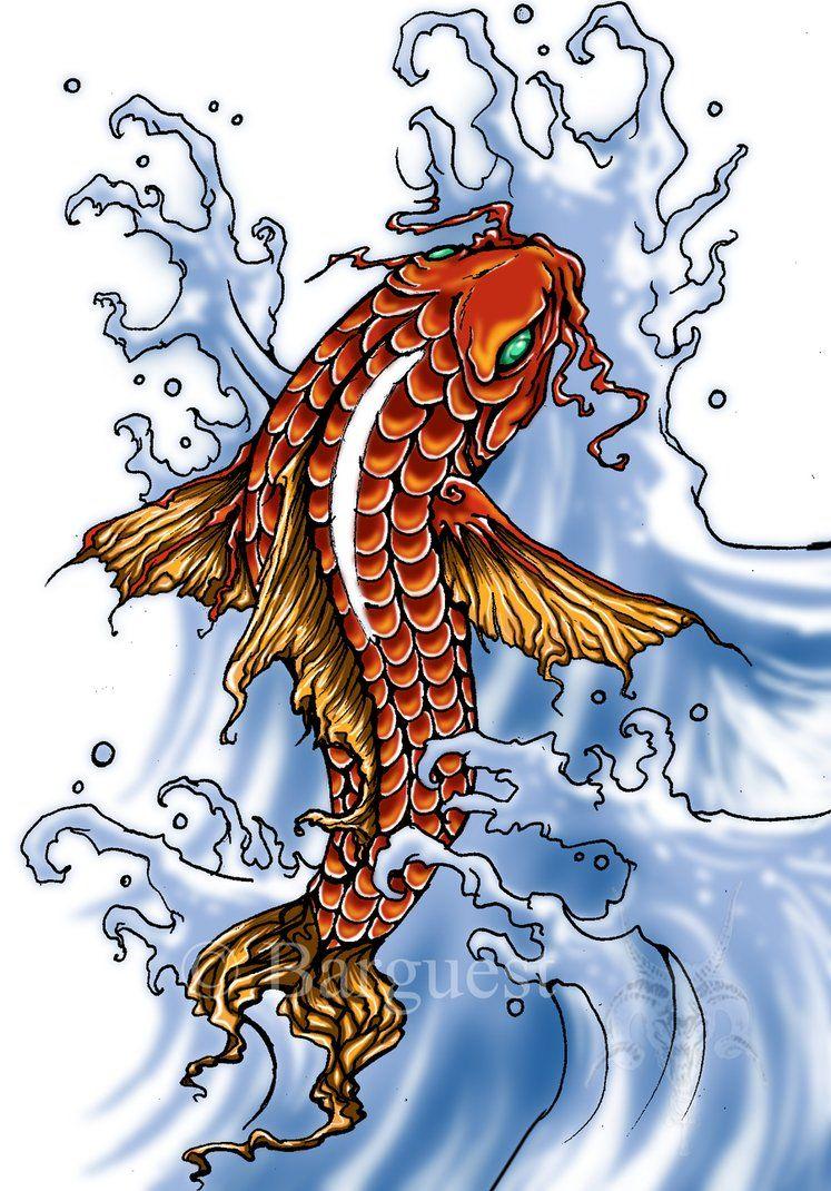 747x1070 Japanese Koi Art Wallpaper Japanese Koi By Barguest On Of Japanese Koi Art
