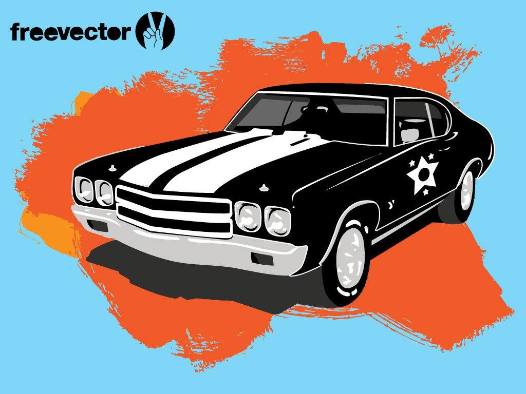 1024x768 Vintage Car Wallpaper