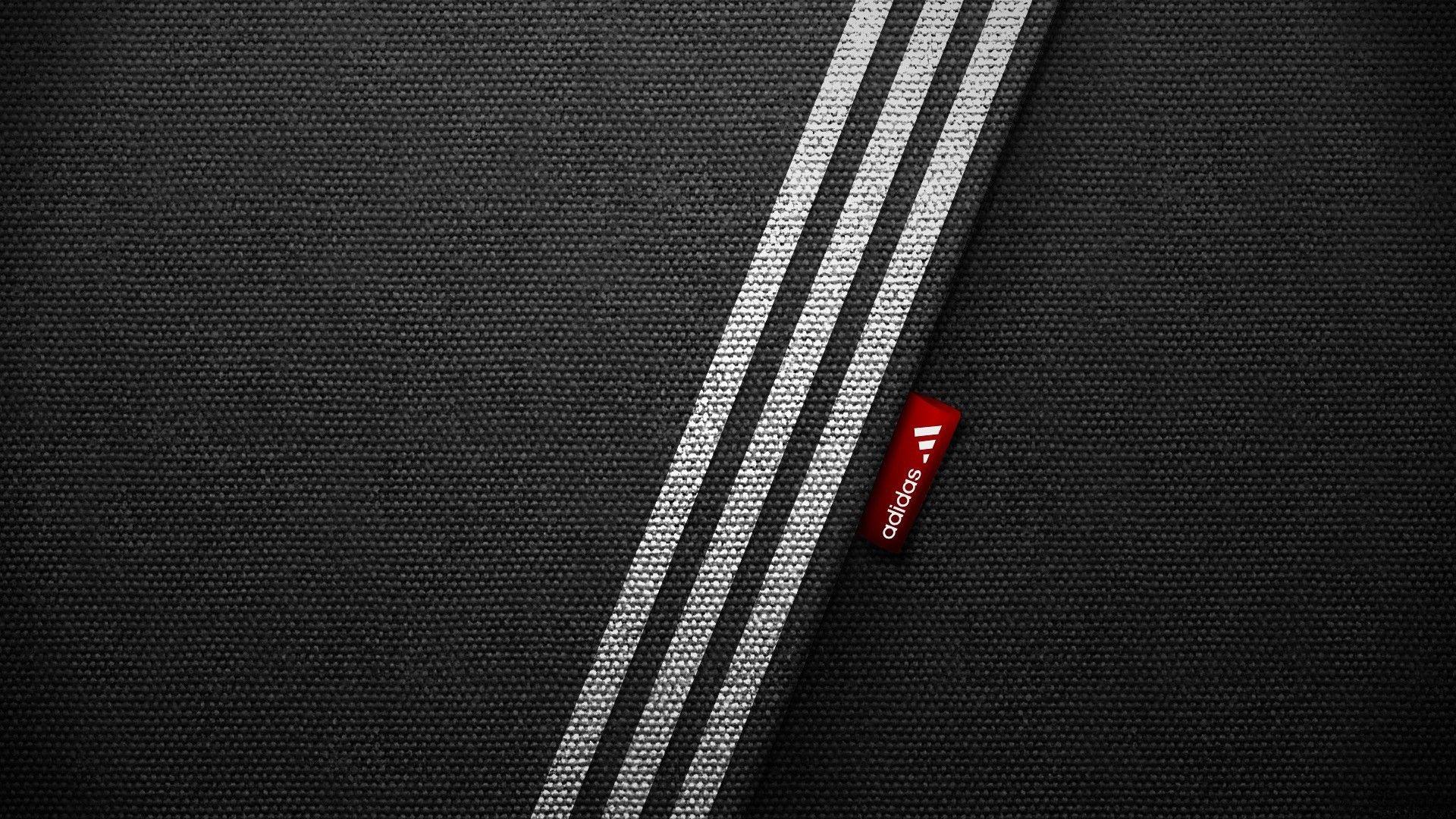 1920x1080 #black background, #minimalism, #Adidas, wallpaper. Mocah