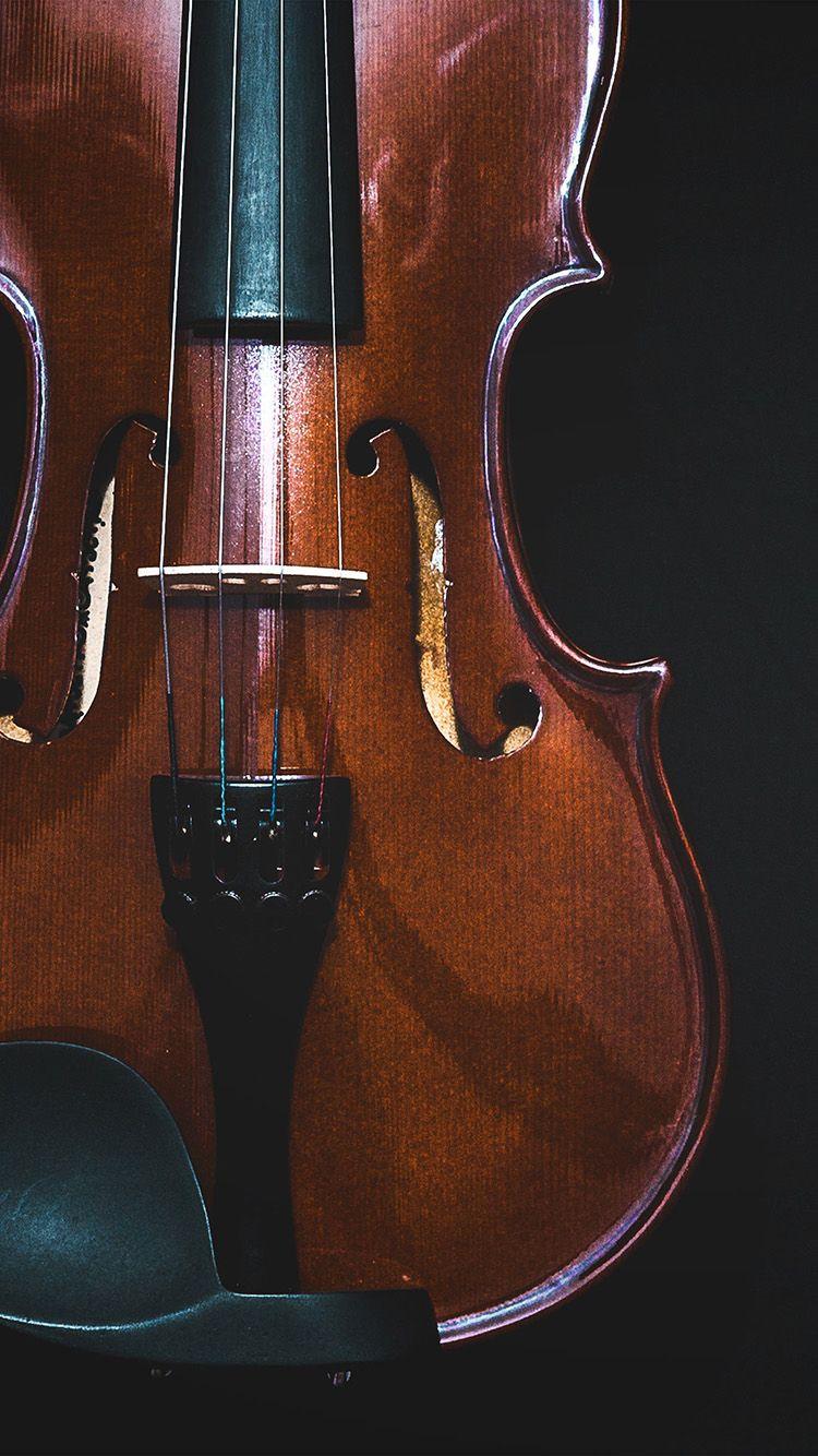 750x1334 iPhone wallpaper. violin dark instrument