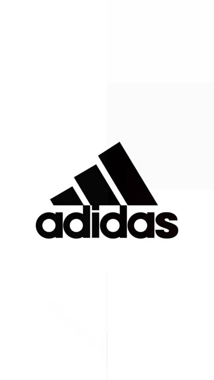 720x1280 adidas logo black and white wallpaper