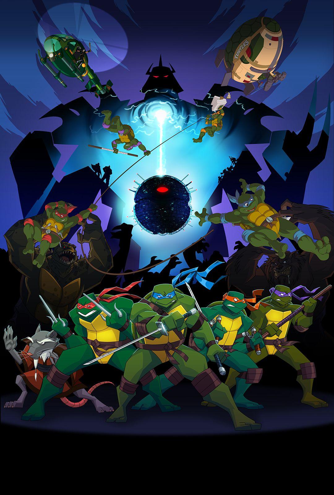 Cartoon tortugas ninjas wallpaper, 2560x1440, 1403905