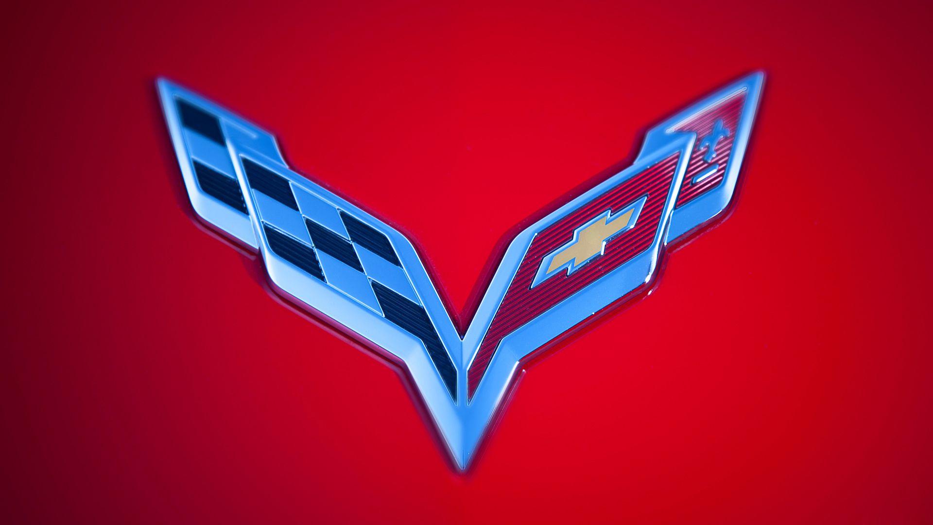 corvette logo wallpaper