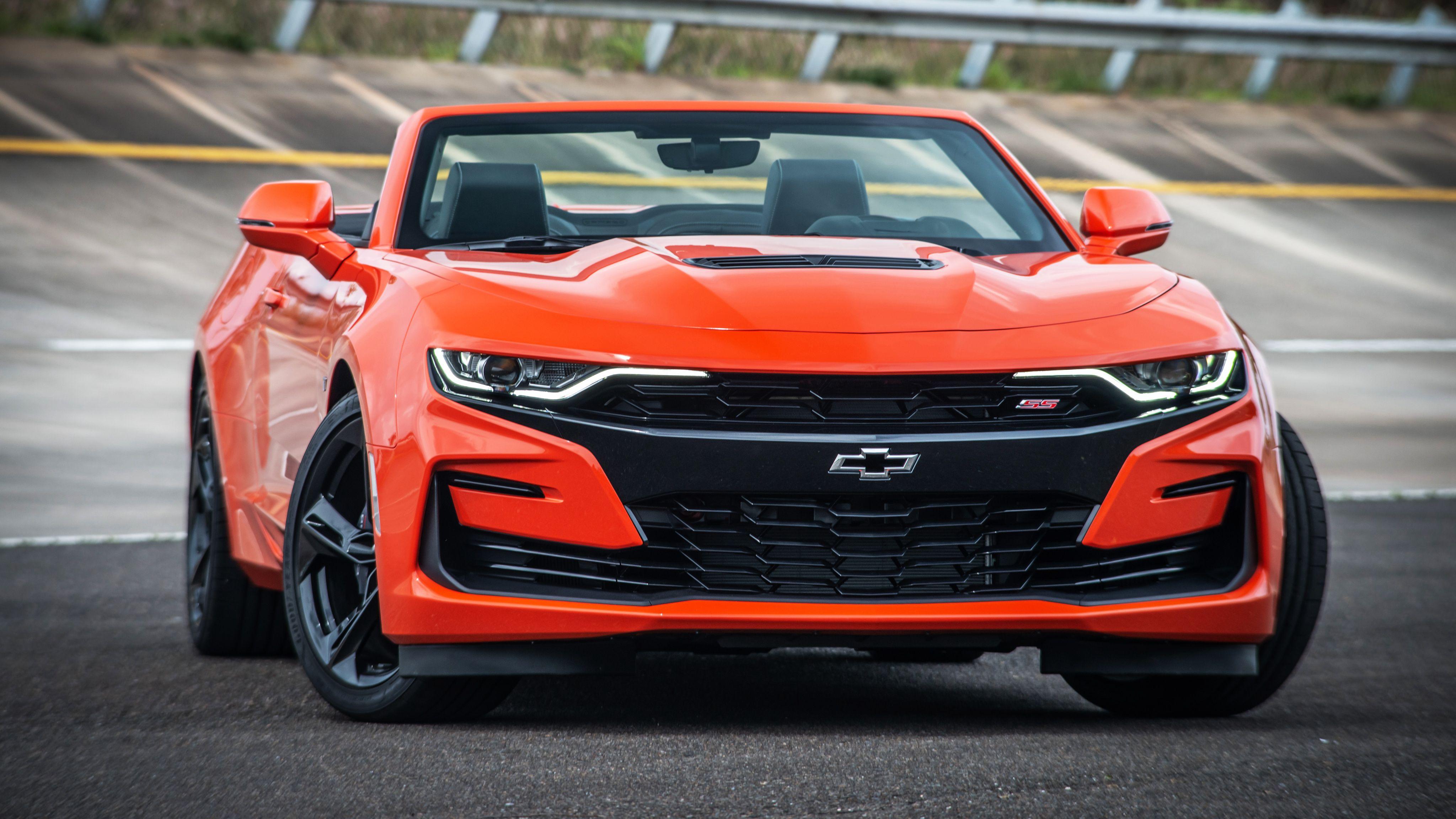 4096x2304 Chevrolet Camaro SS Convertible 2019 4K .