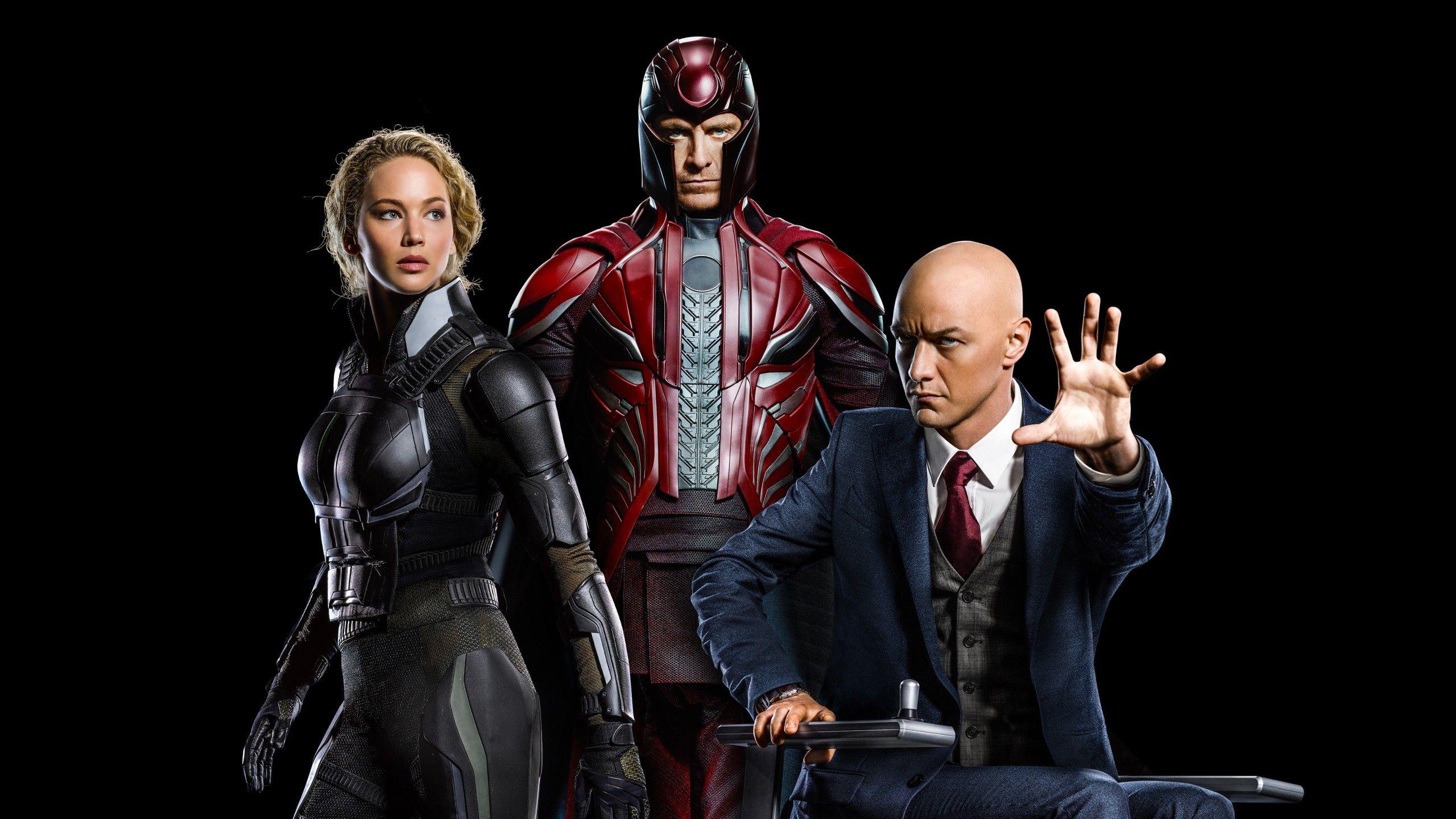 2560x1440 Wallpaper X Men, Apocalypse, Raven, Mystique, Magneto, Professor