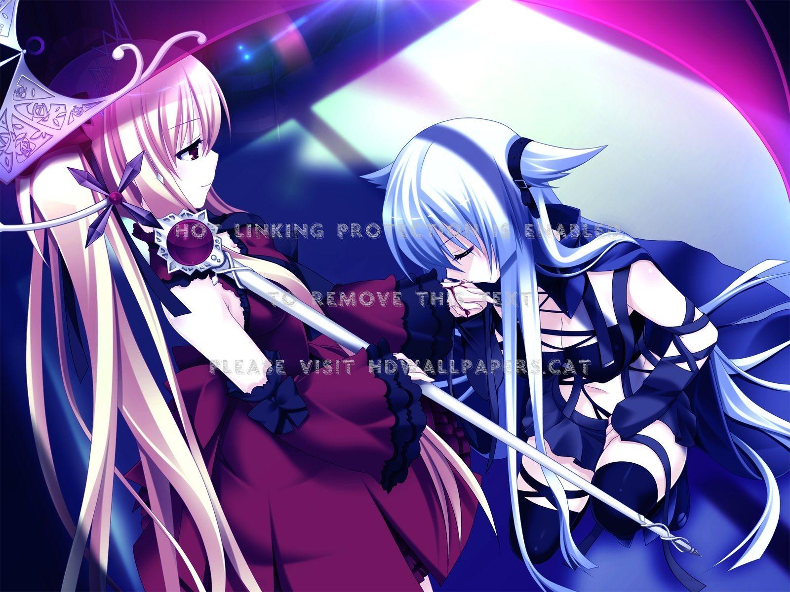 1600x1200 bloody rondo girl cute game dark anime