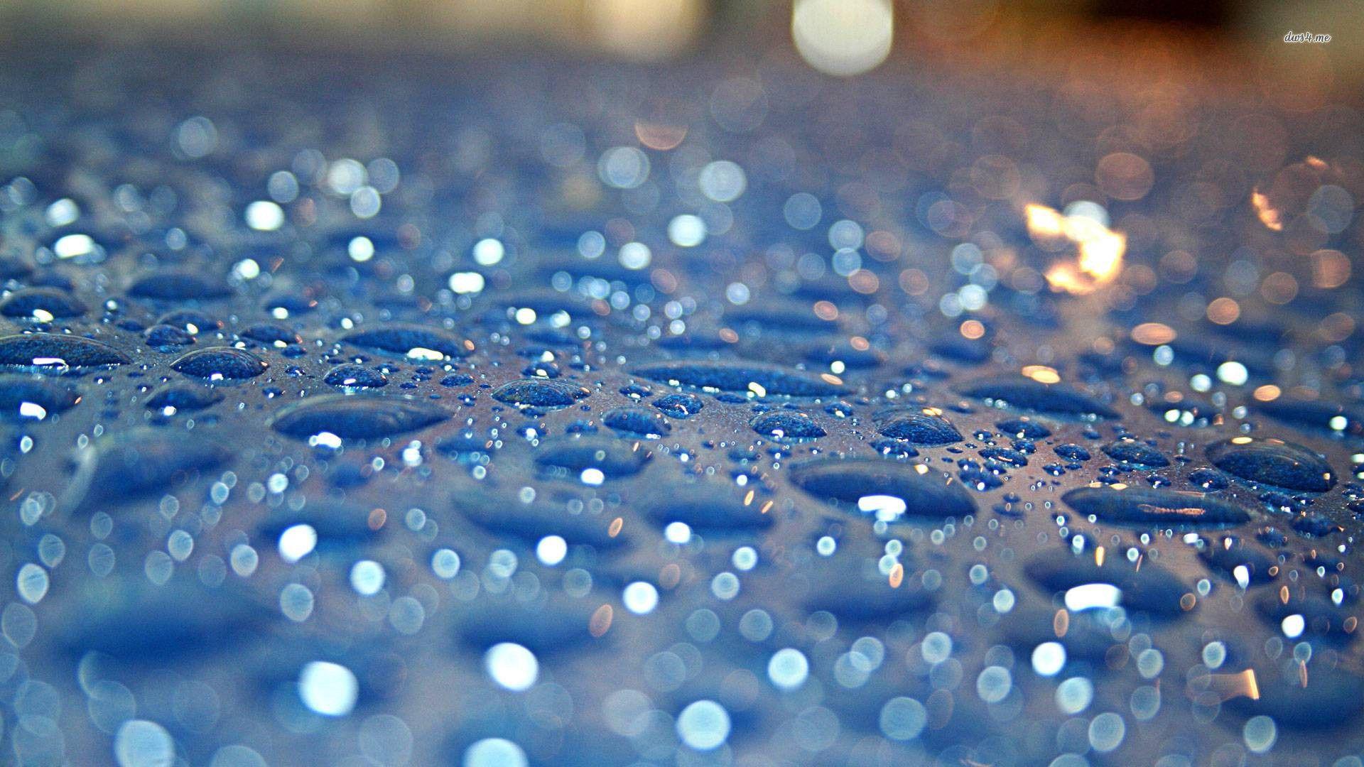 1920x1080 hd wallpaper of raindrops