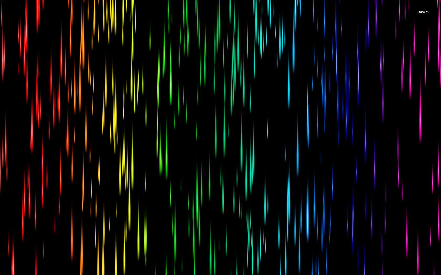1680x1050 Free download Colorful rain wallpaper Abstract wallpaper 835