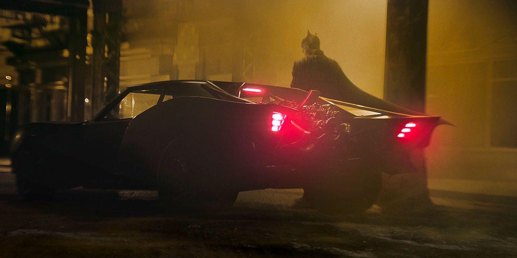 1800x900 The Batman: Robert Pattinson's Batmobile Revealed In Official Photo