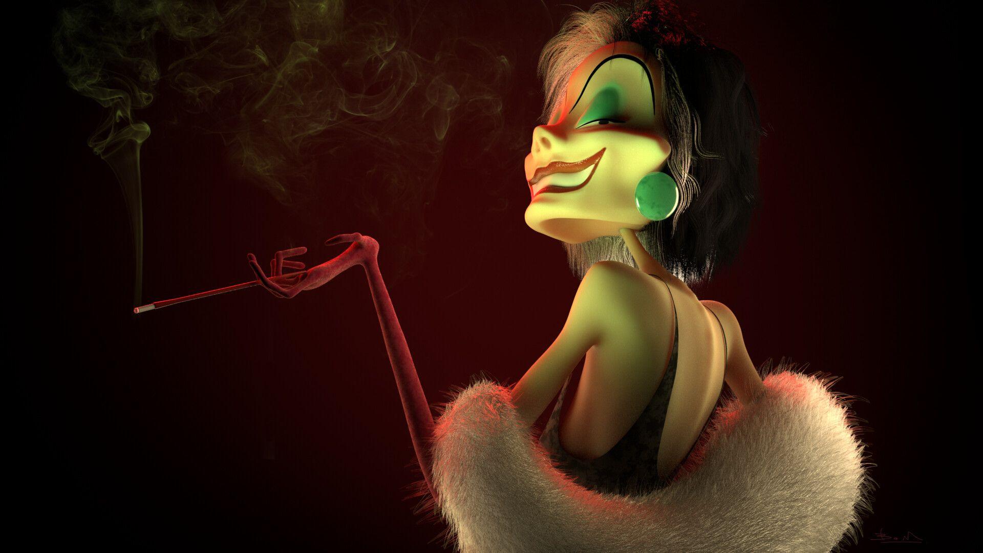 1920x1080 Cruella de vil, Beatriz Orellana