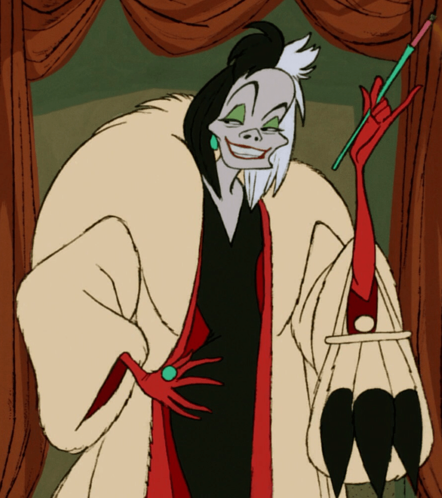 887x999 Cruella De Vil