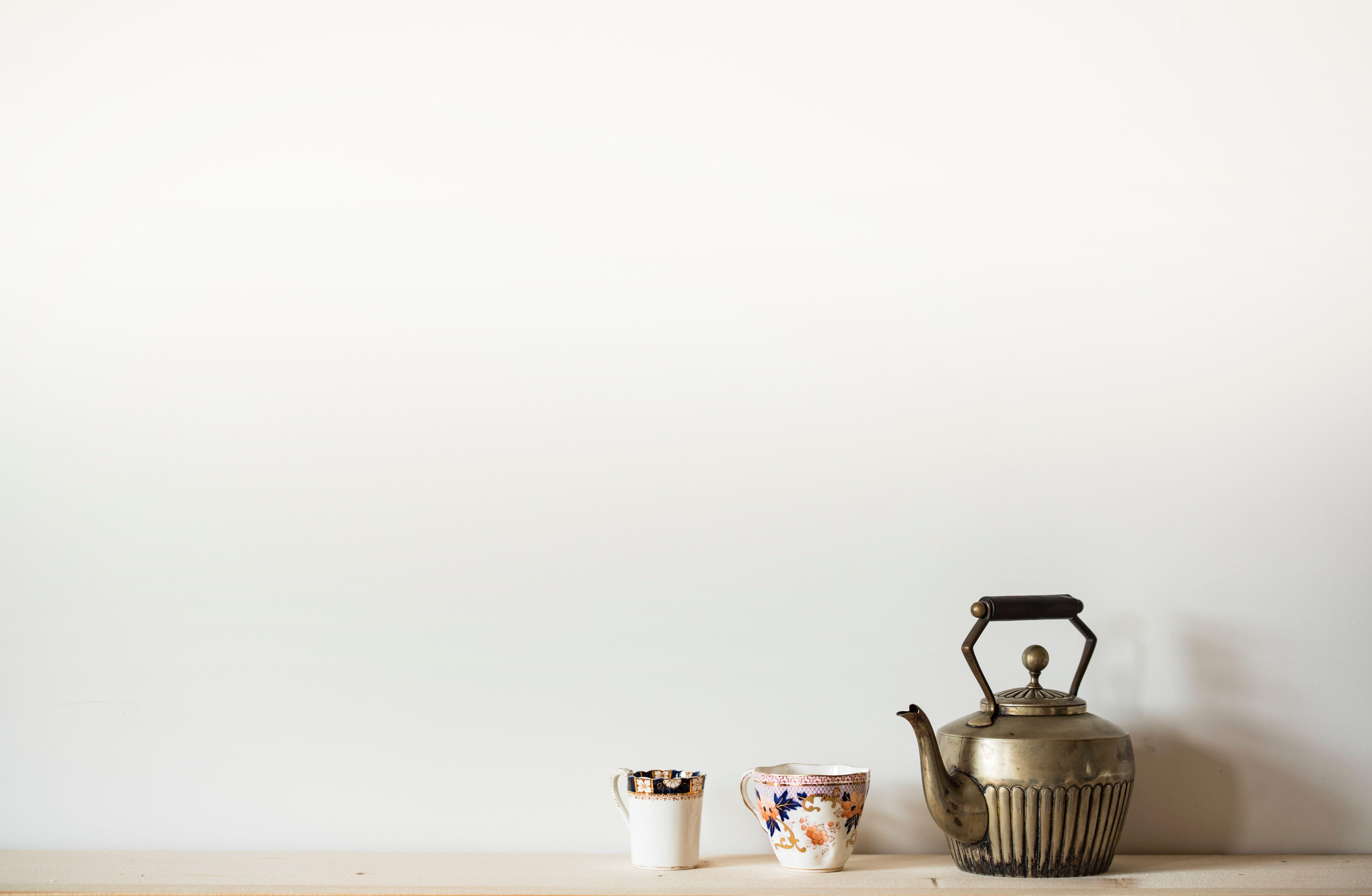 6016x3928 6016x3928 #silver, #bodegón, #pot, #cup, #cafetera, #tea
