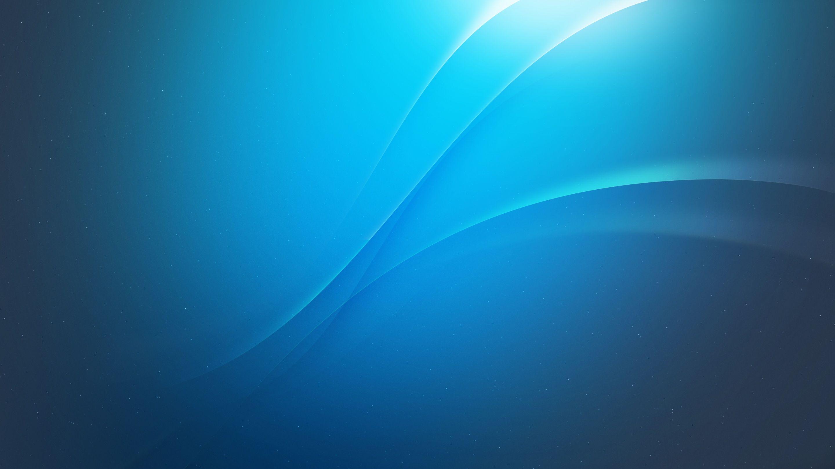 2880x1620 Blue Shape Abstract Wallpaper