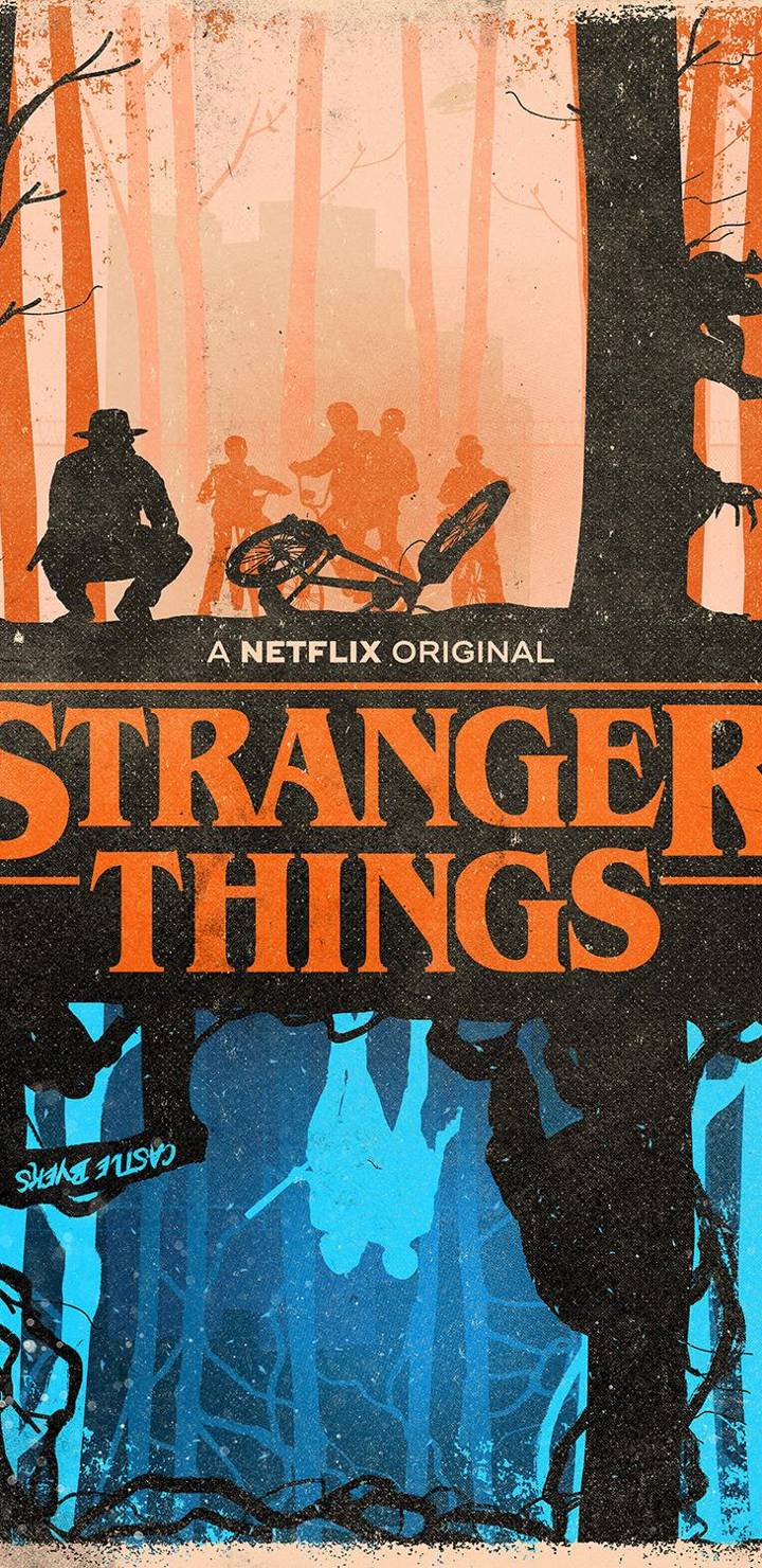720x1480 Wallpaper for phone (Stranger Things)