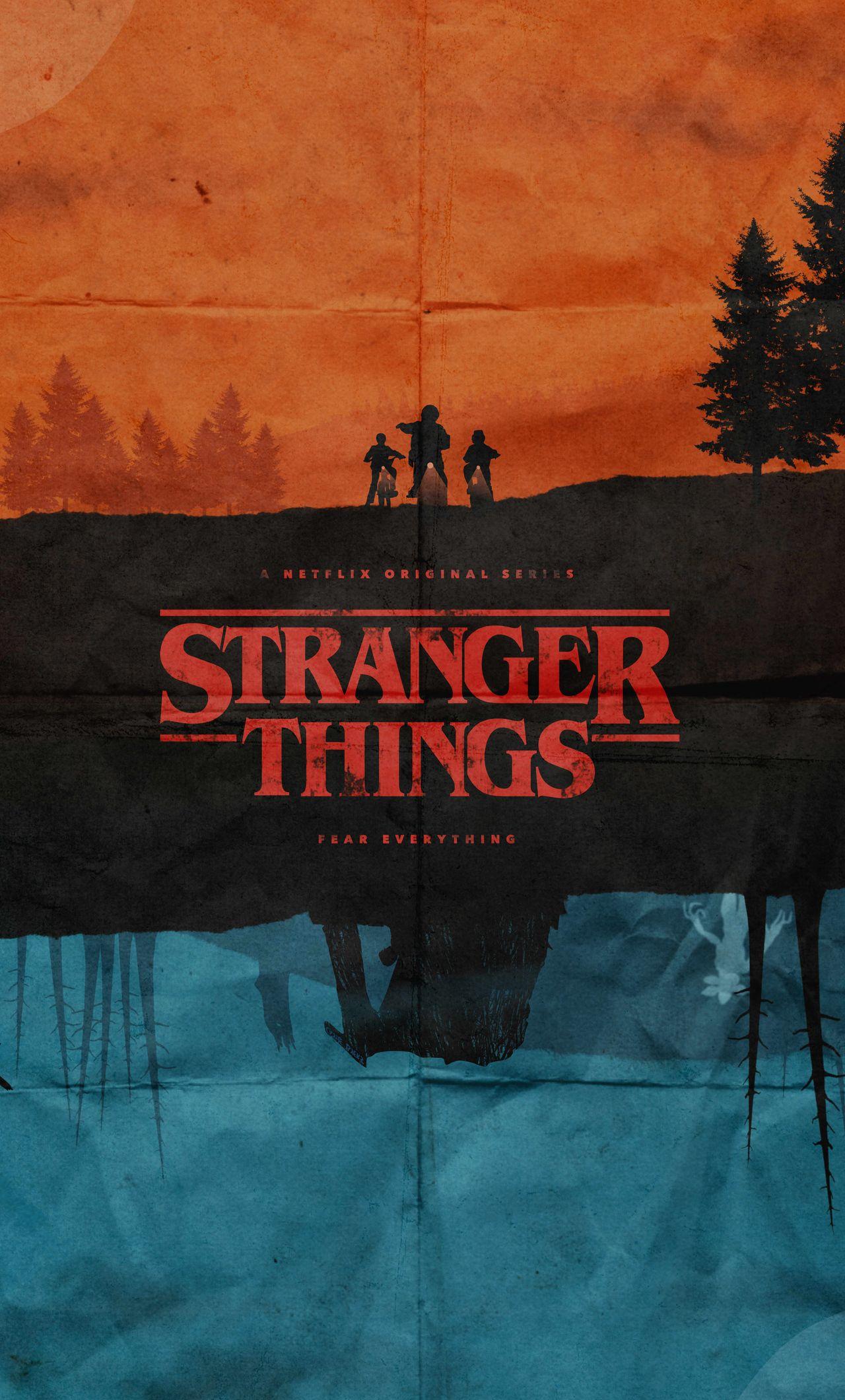 Stranger Things Poster Wallpapers - Top Free Stranger Things Poster ...