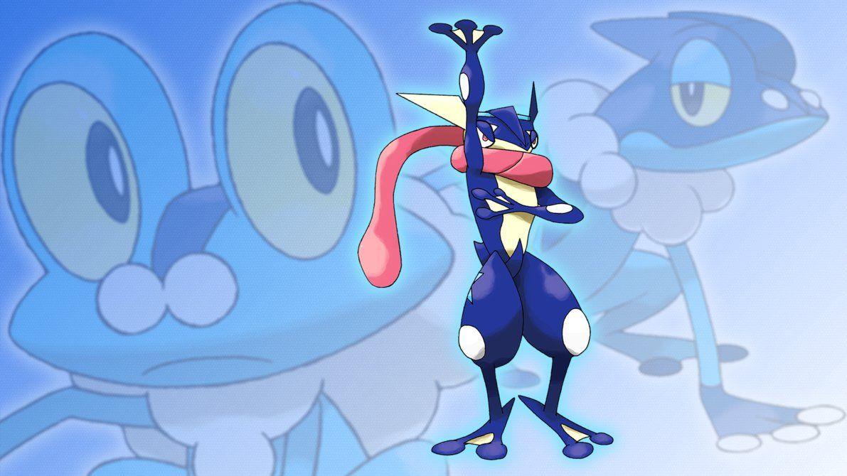 1191x670 Froakie, Frogadier and Greninja Wallpaper