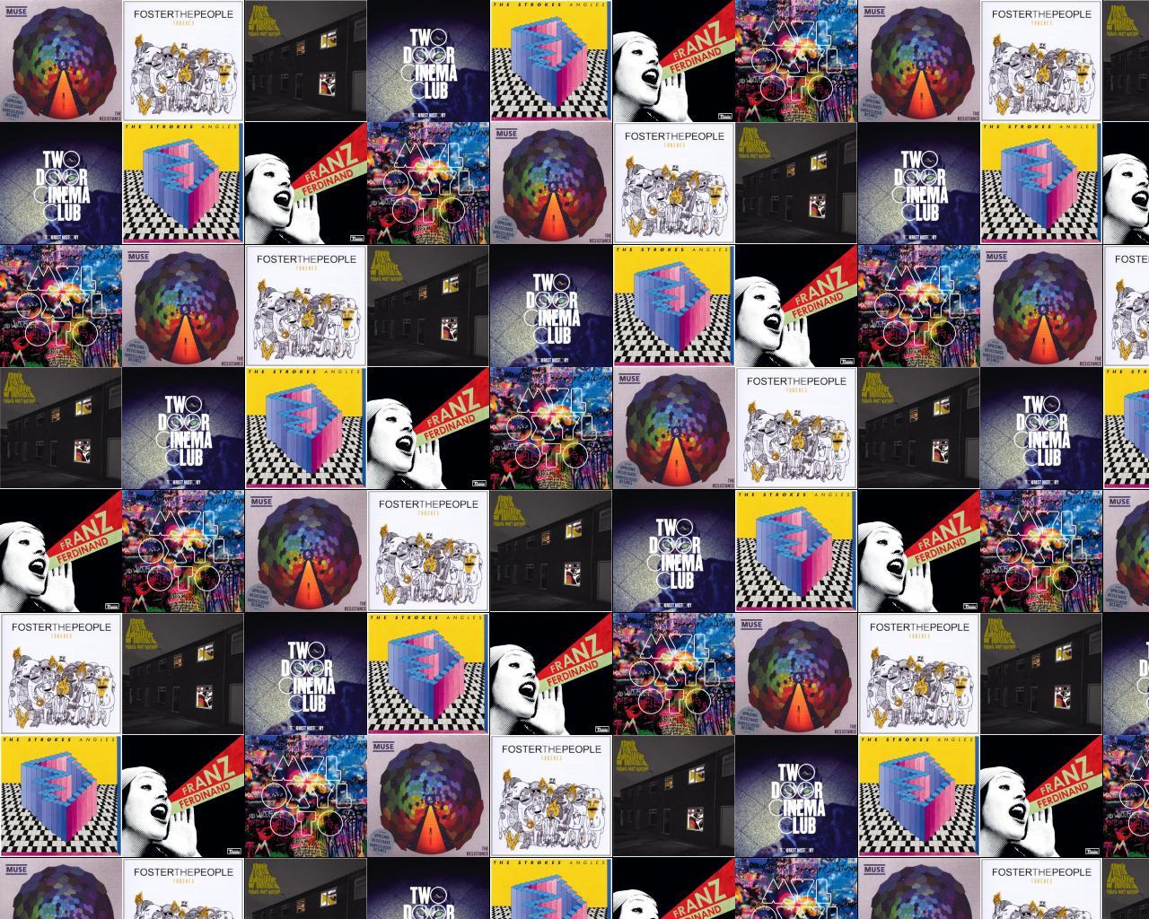 1280x1024 Muse Resistance Foster People Torches Arctic Monkeys Favourite Wallpaper « Tiled Desktop Wallpaper