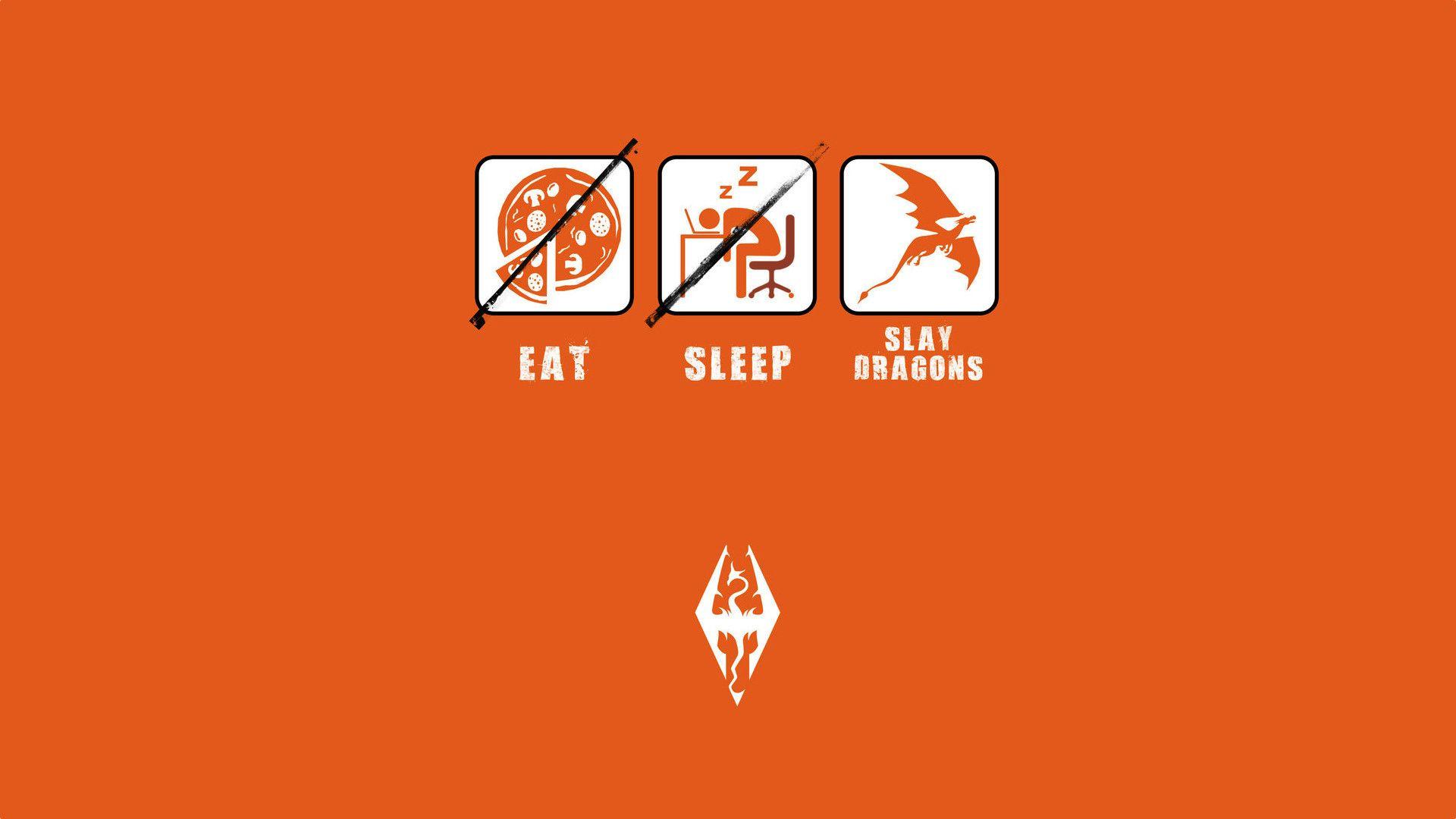 1920x1080 Eat, Sleep, Slay Dragons [1920x1080]