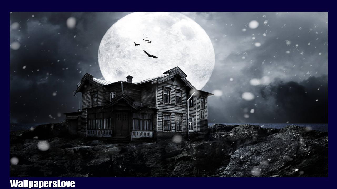 1280x720 Horror House Wallpaper for Android