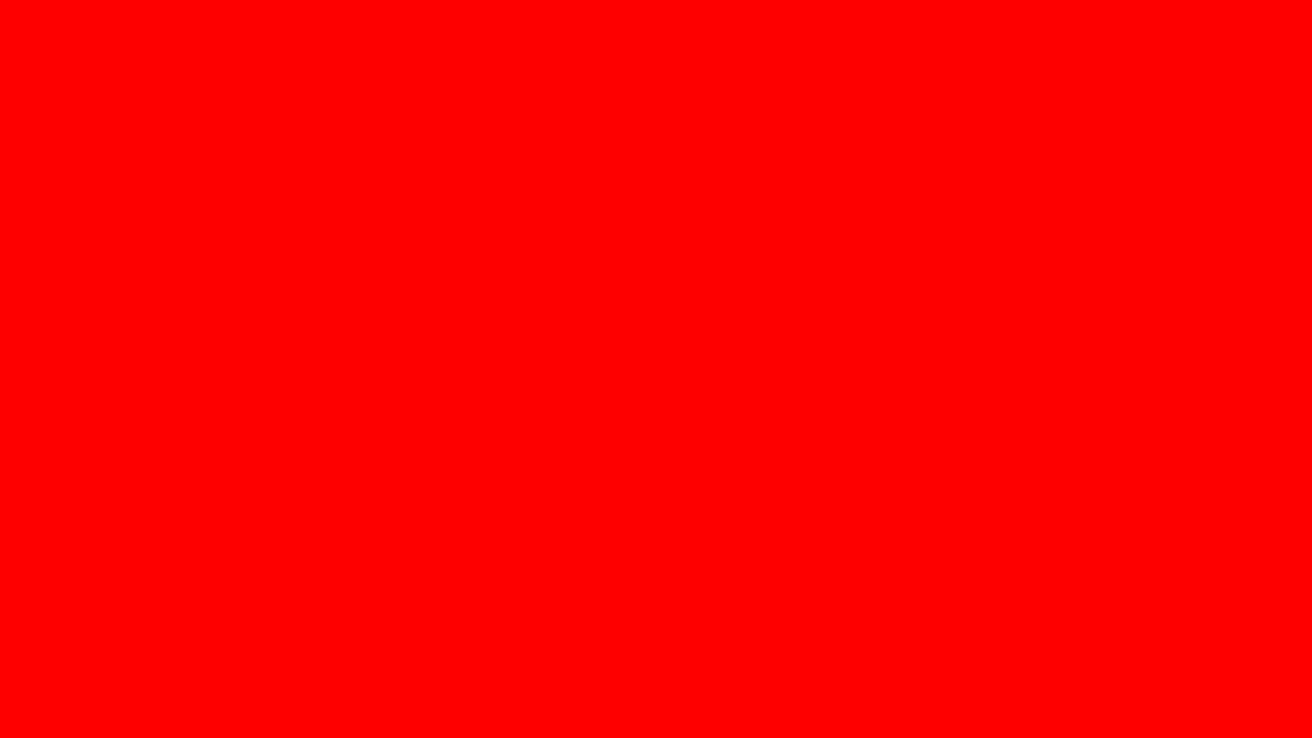 2560x1440 Solid Red Wallpaper