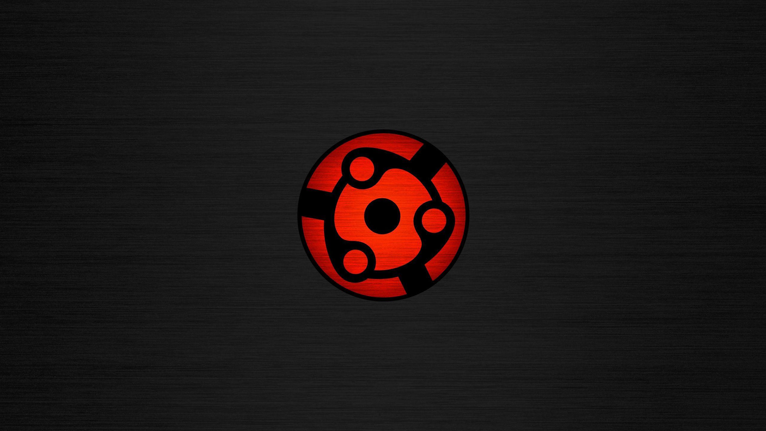 2560x1440 naruto, red, wallpaper, black, minimalism desktop wallpaper 11738