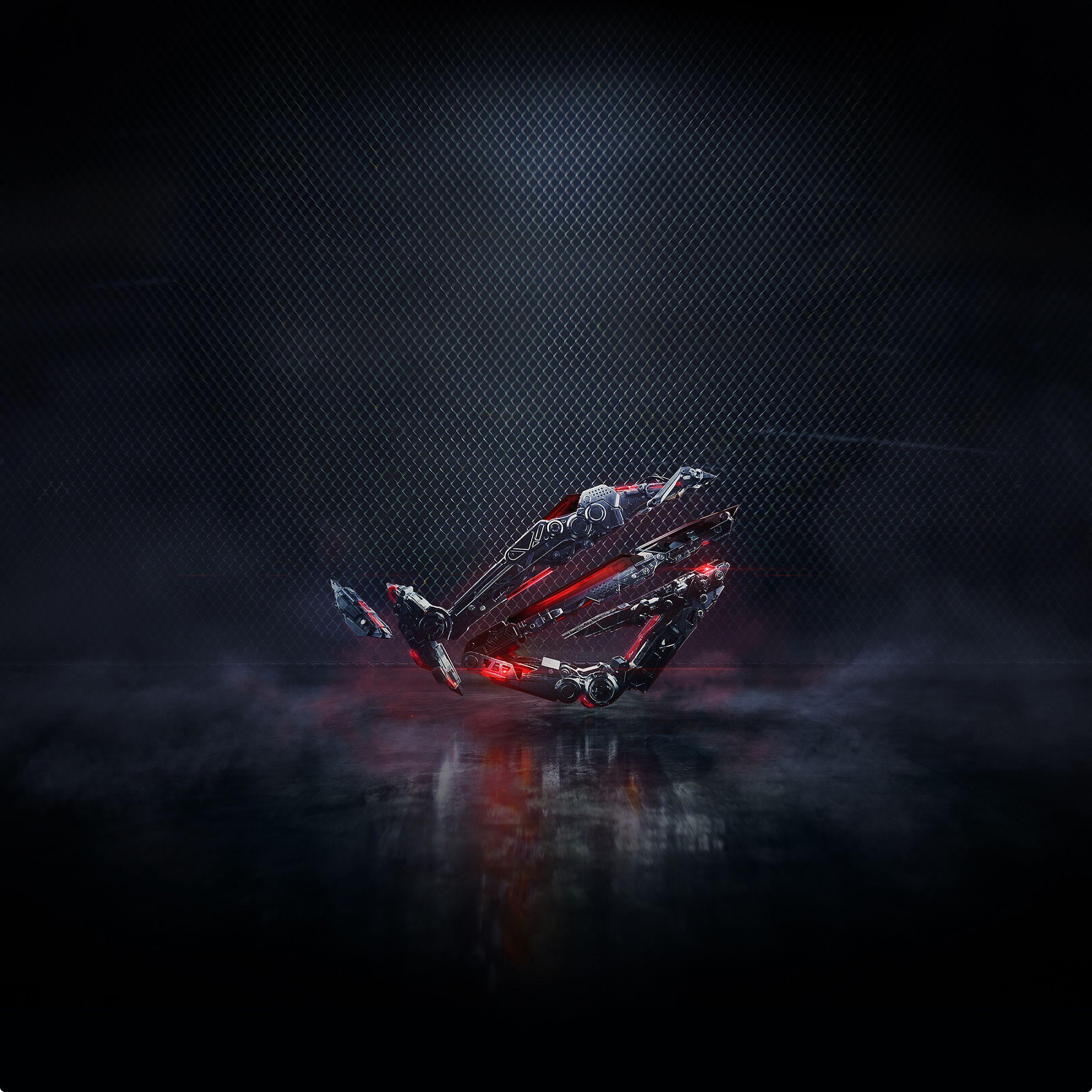 2560x2560 Wallpaper Asus ROG Phone II, Stock, HD, Creative Graphics