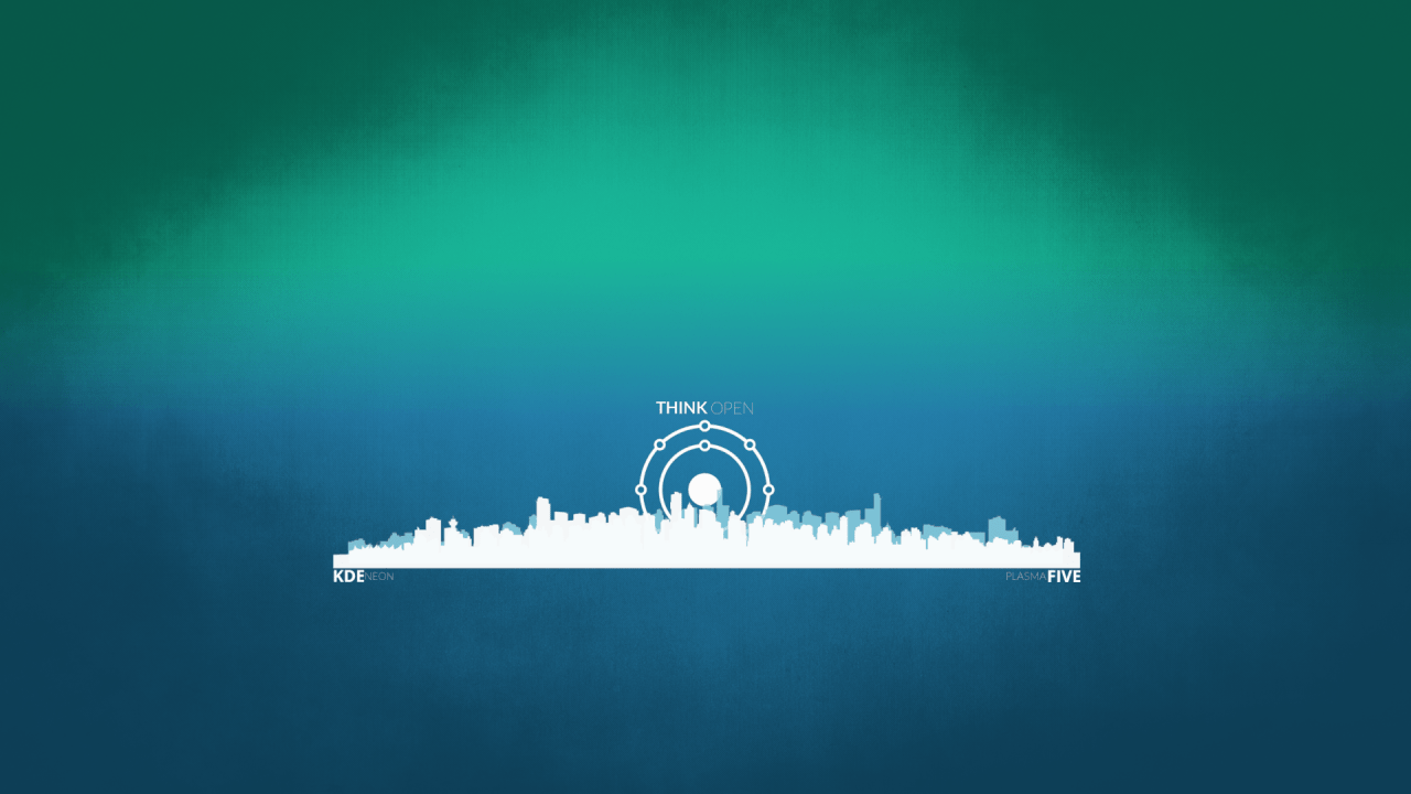 1280x720 THINKOpen KDE Neon Wallpaper